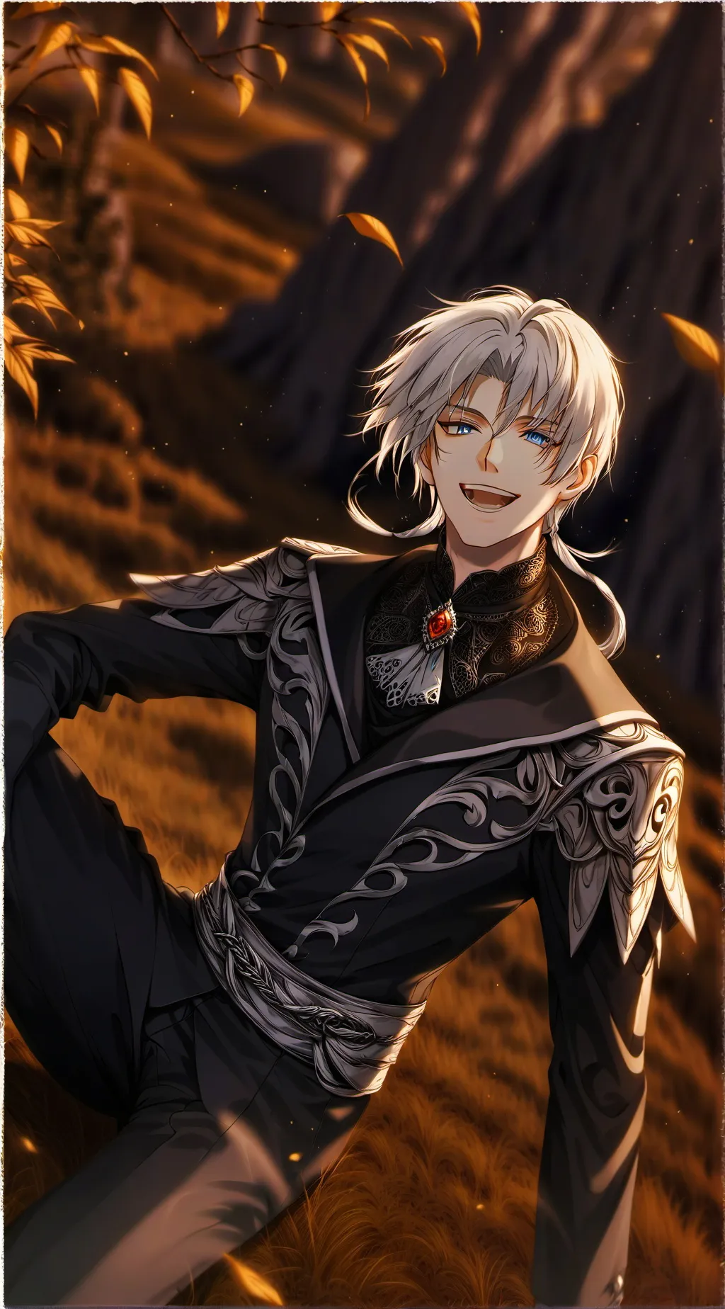 ai character: stephen ₩ background