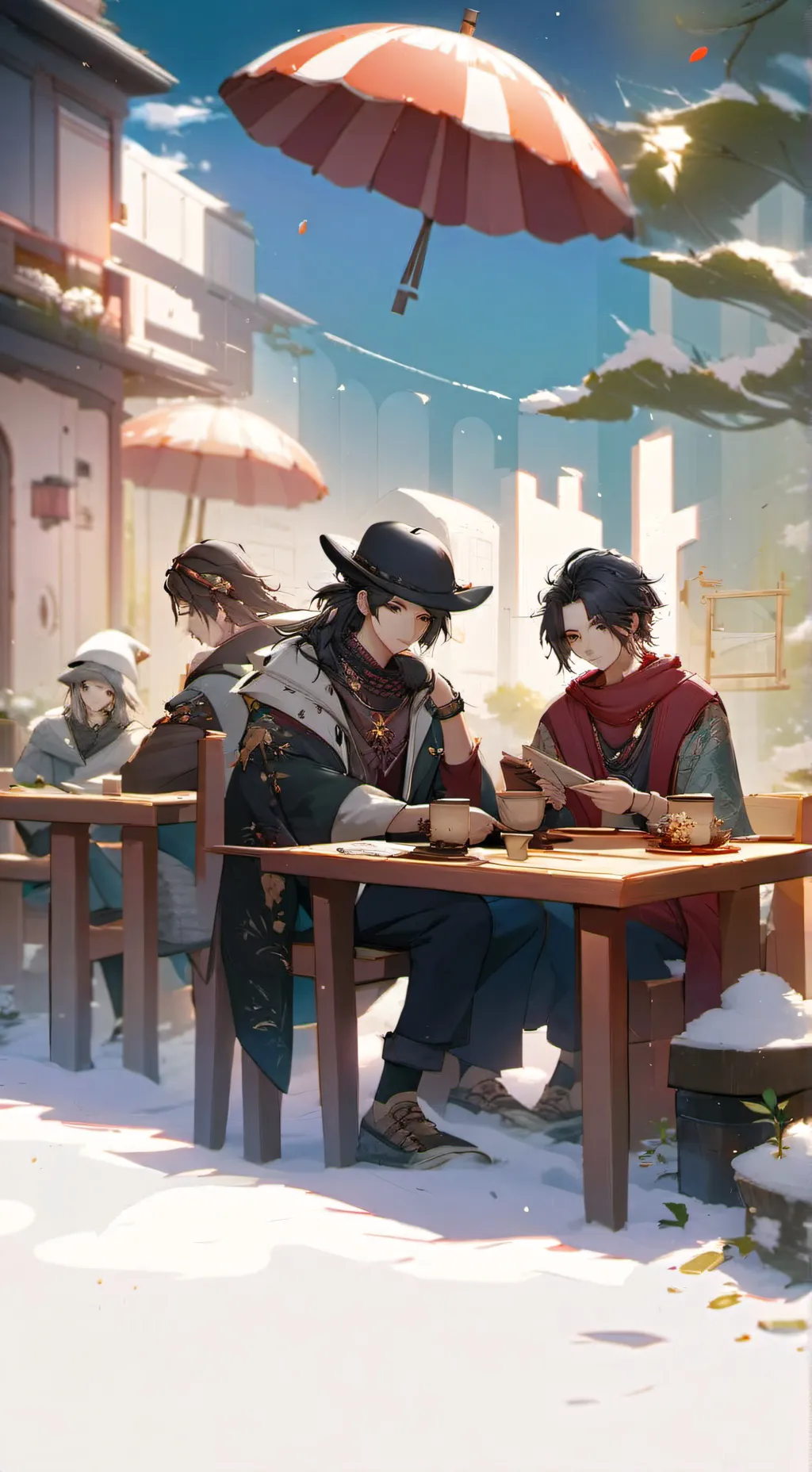 ai character: Class 1 a  background