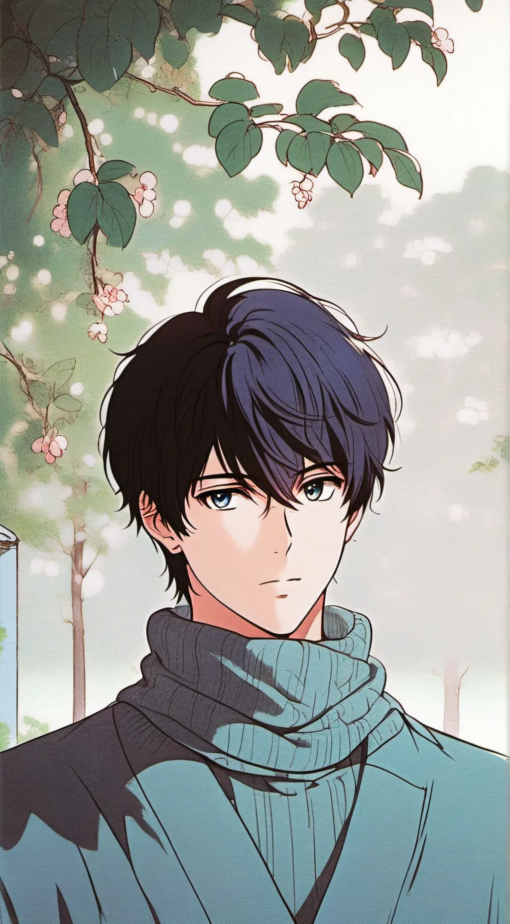 ai character: 💧Yoichi💙 background