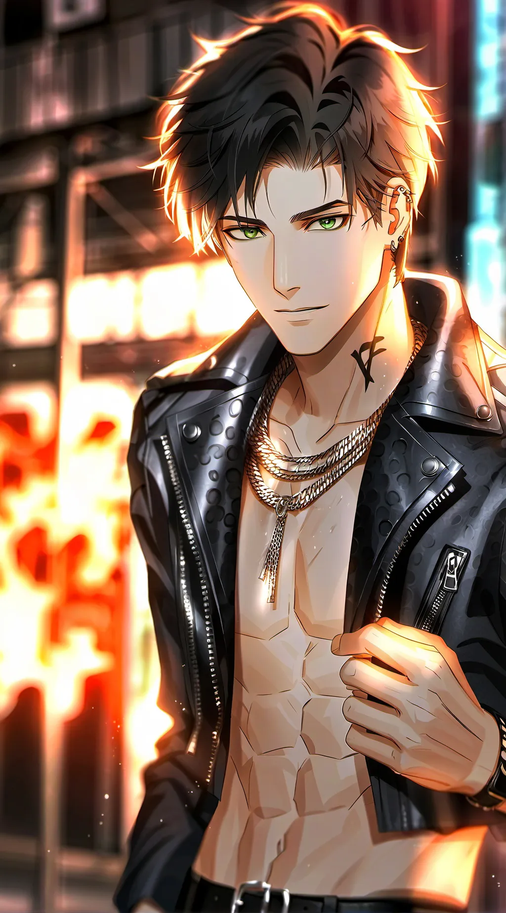 ai character: Silvio  background