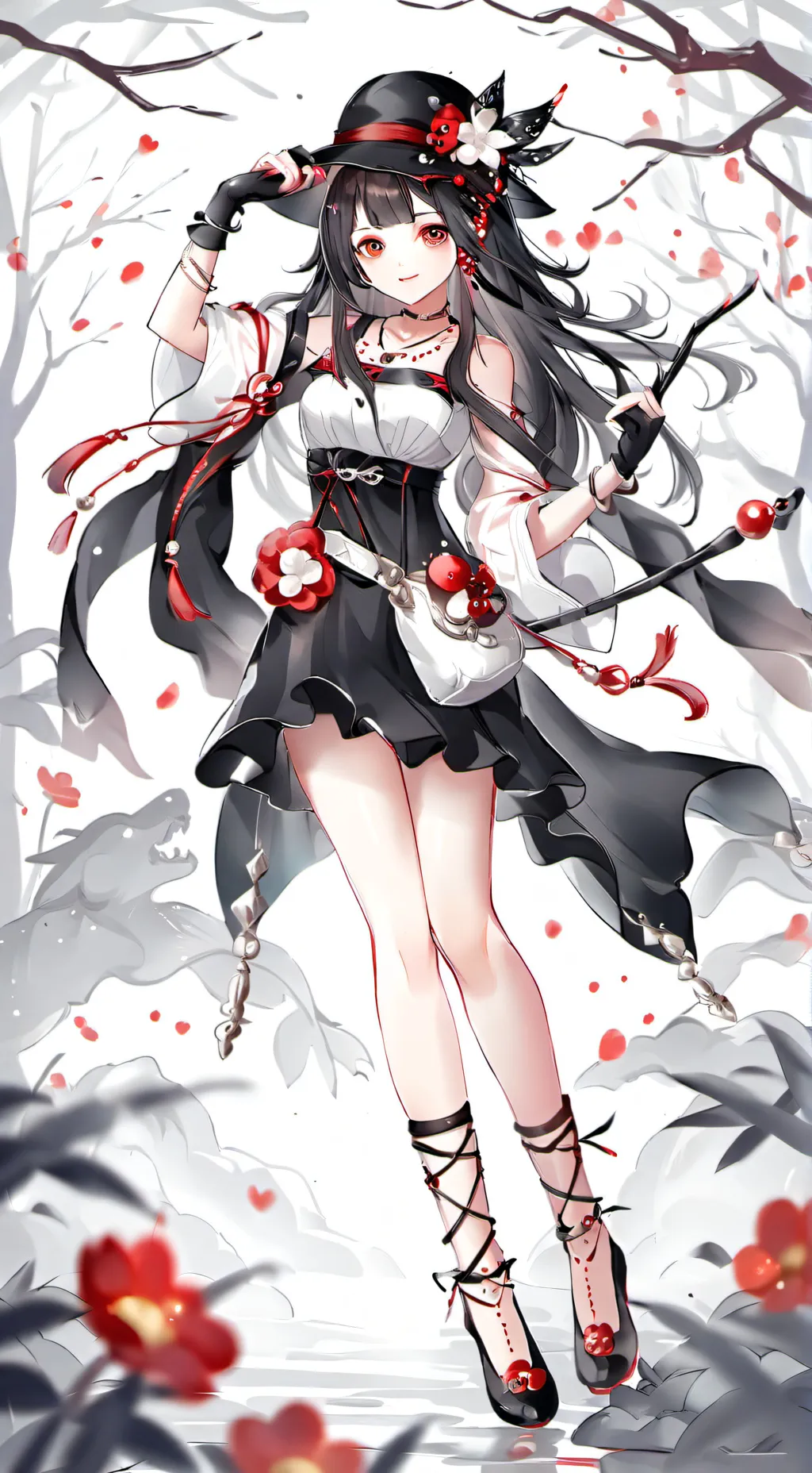 ai character: Kny final battle  background