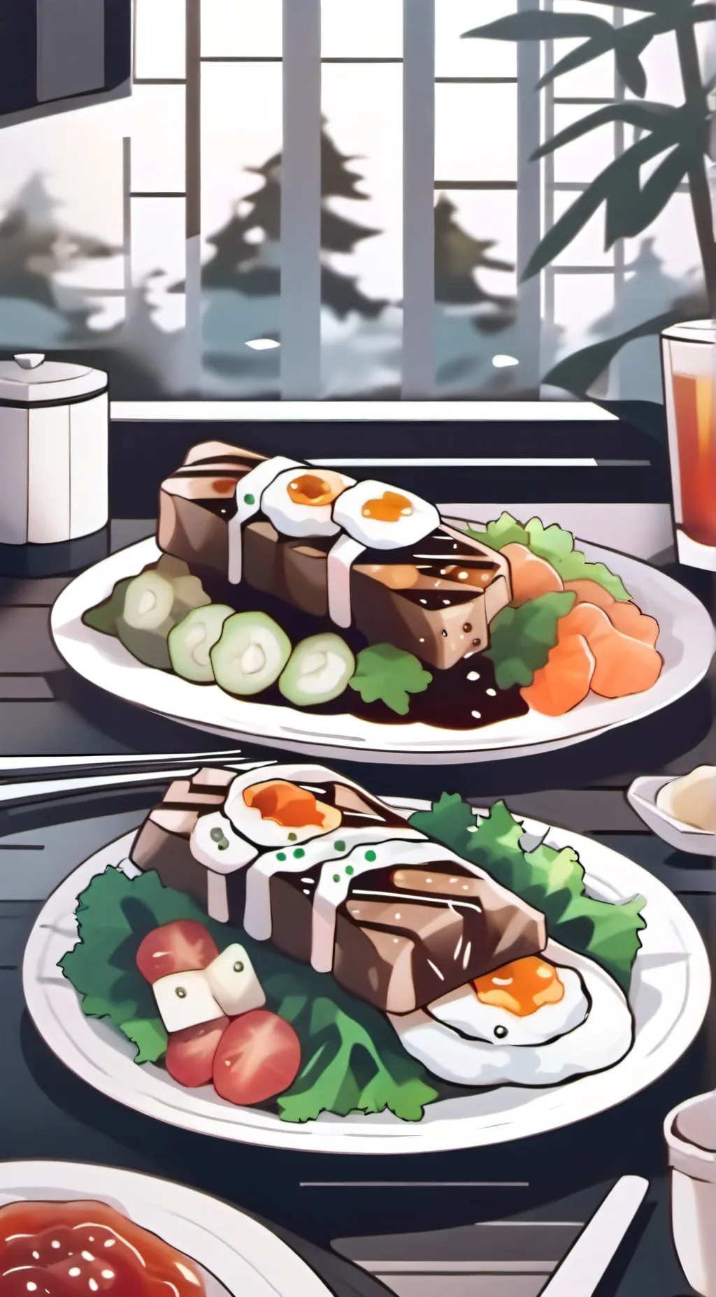 ai character: Group chat background