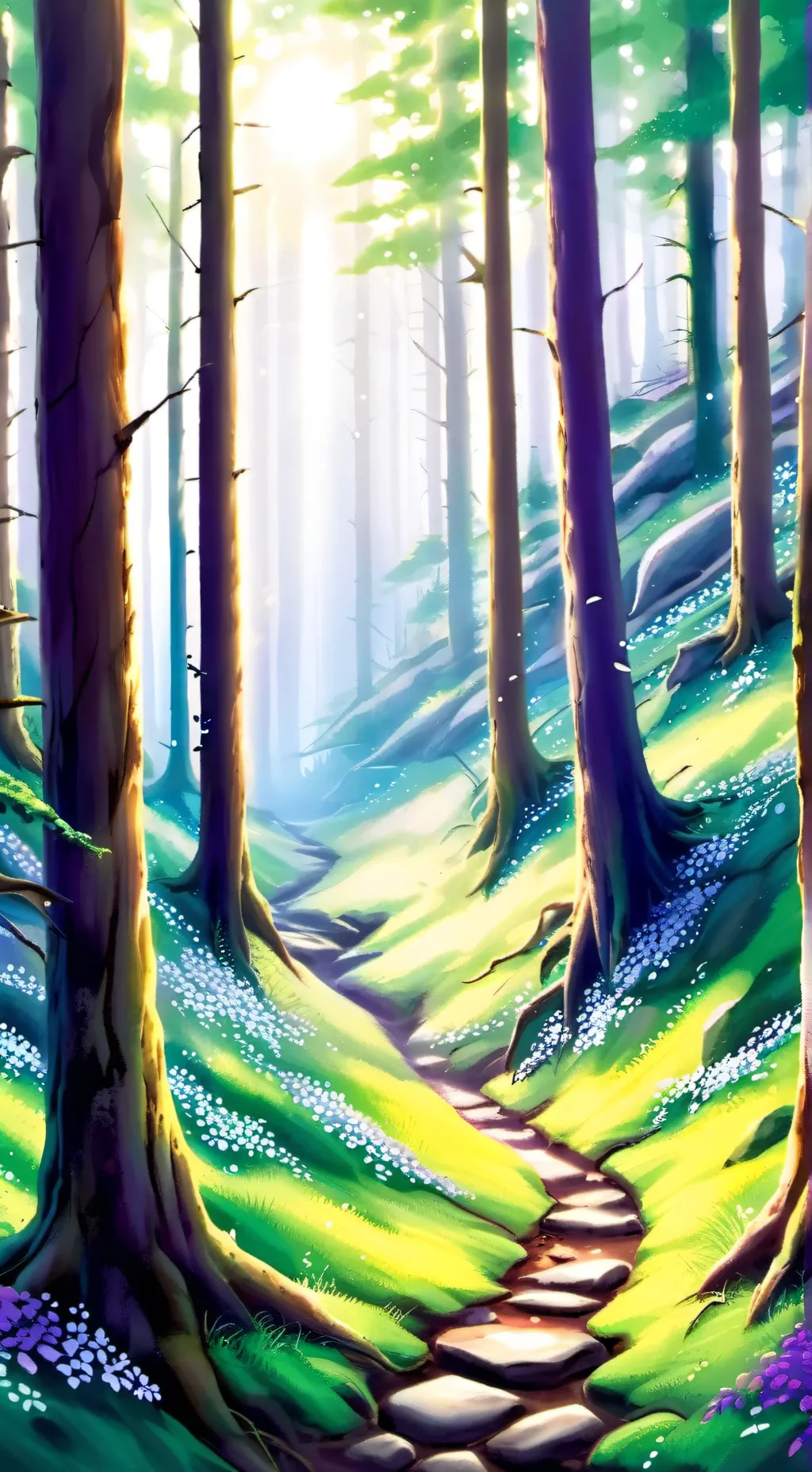 ai character: ◍Leven◍ background