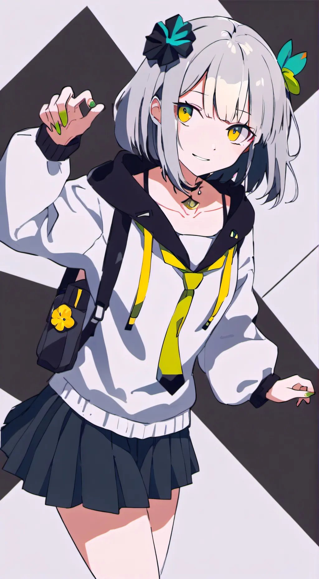 ai character: Aria background