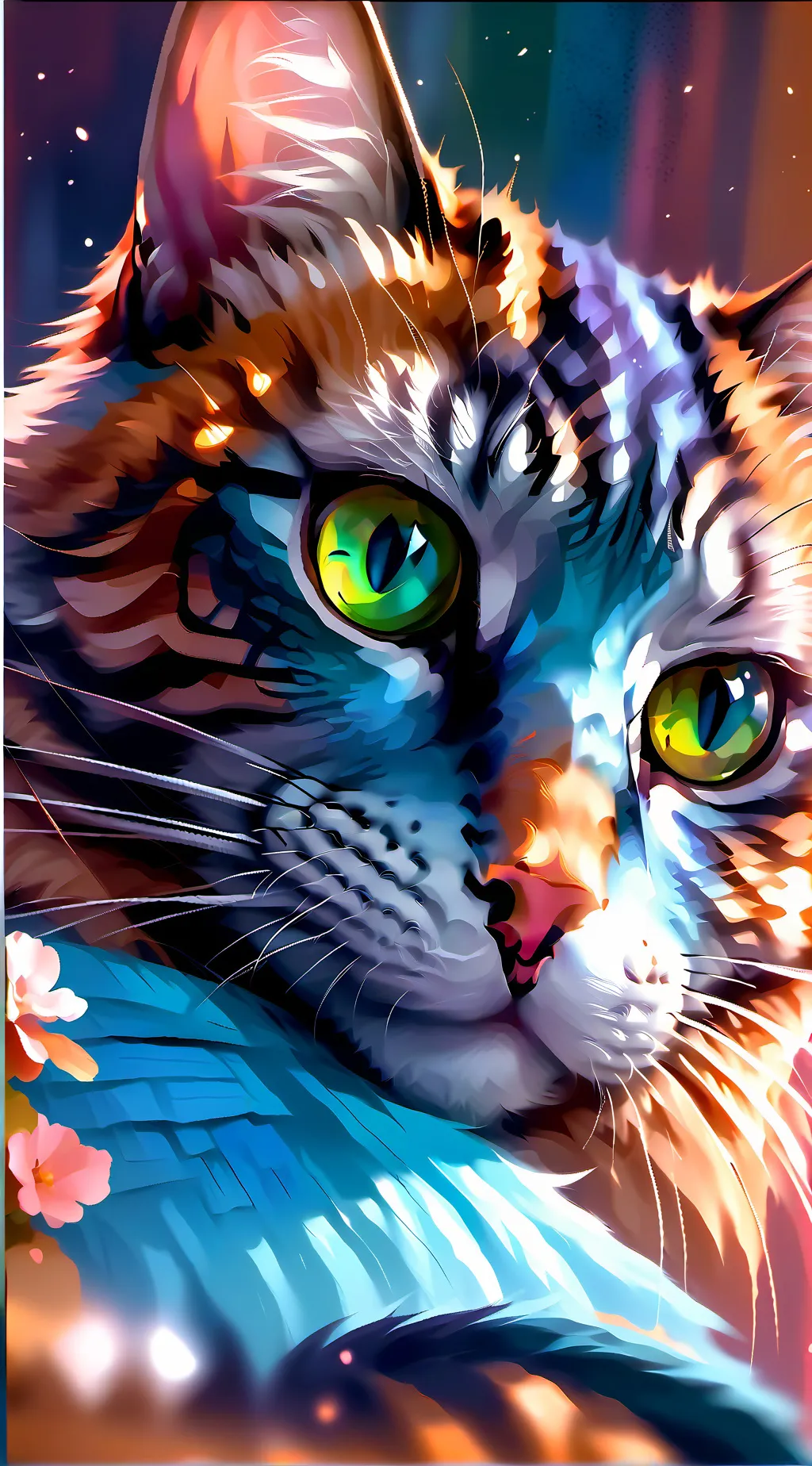 ai character: kitty background