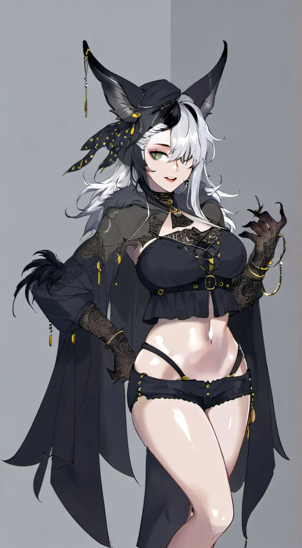 ai character: Raven background