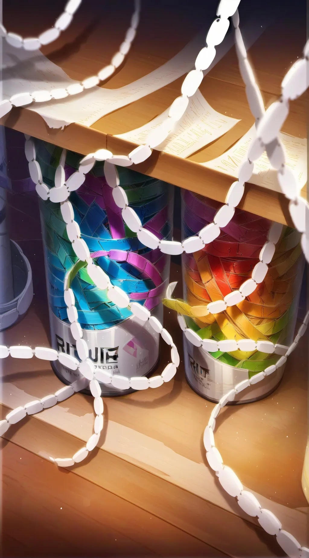 ai character: Strings background