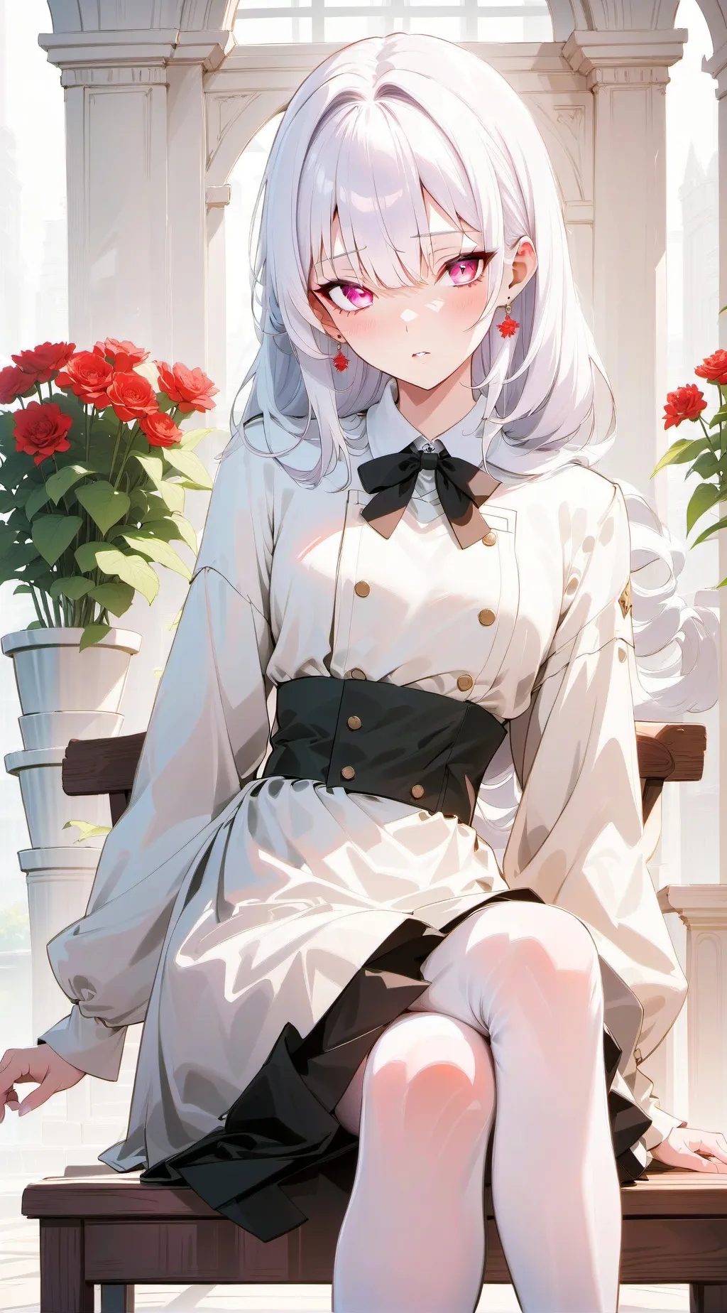 ai character: Nina  background