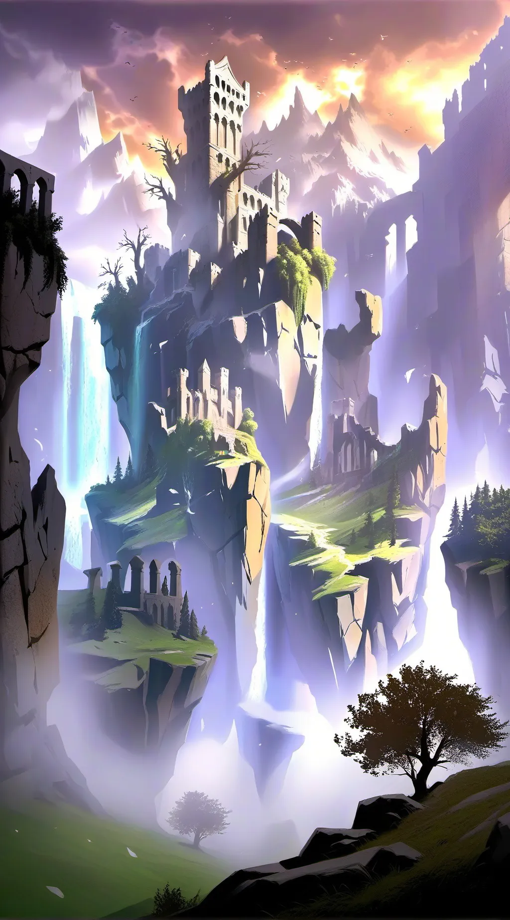 ai character: Magic of Wonders background