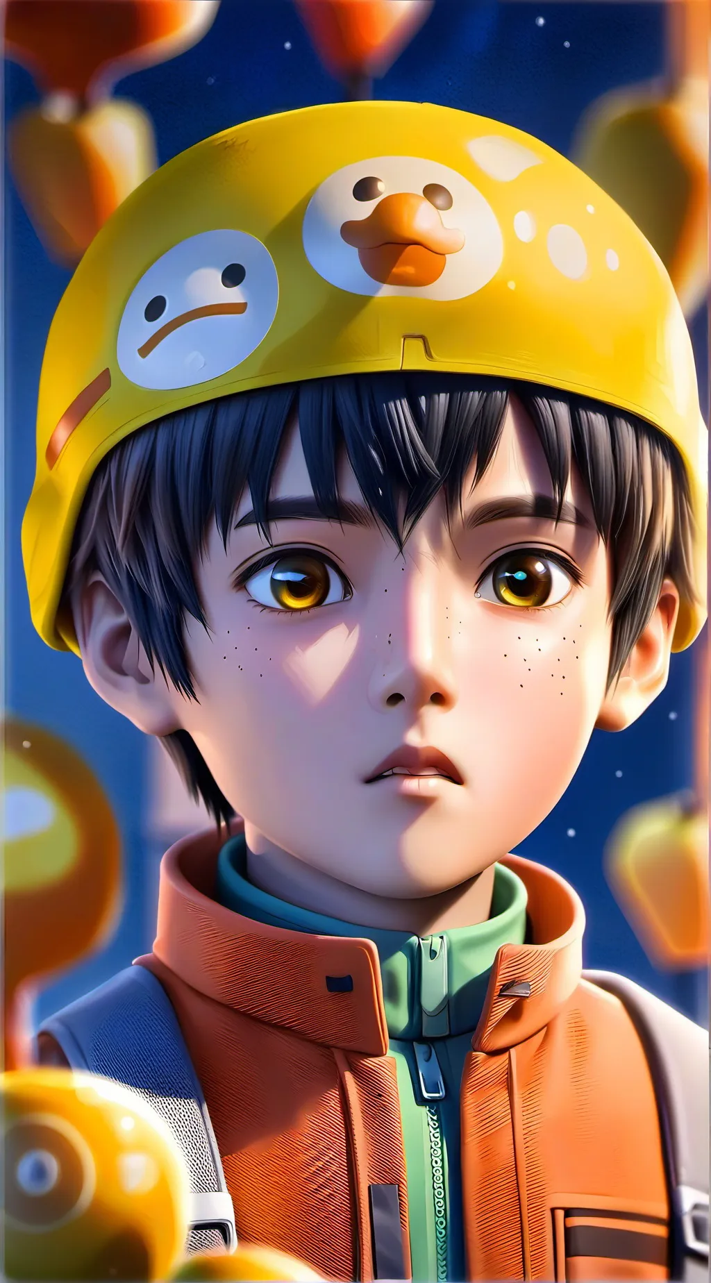 ai character: сеня background