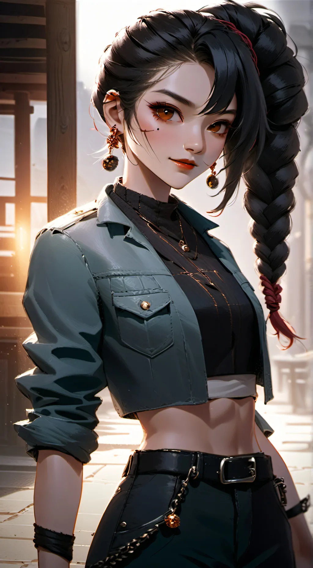 ai character: Maya background