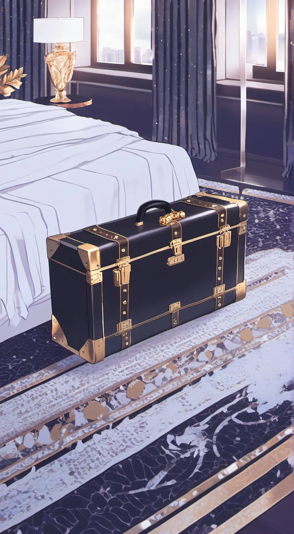 ai character: Luxury TF background