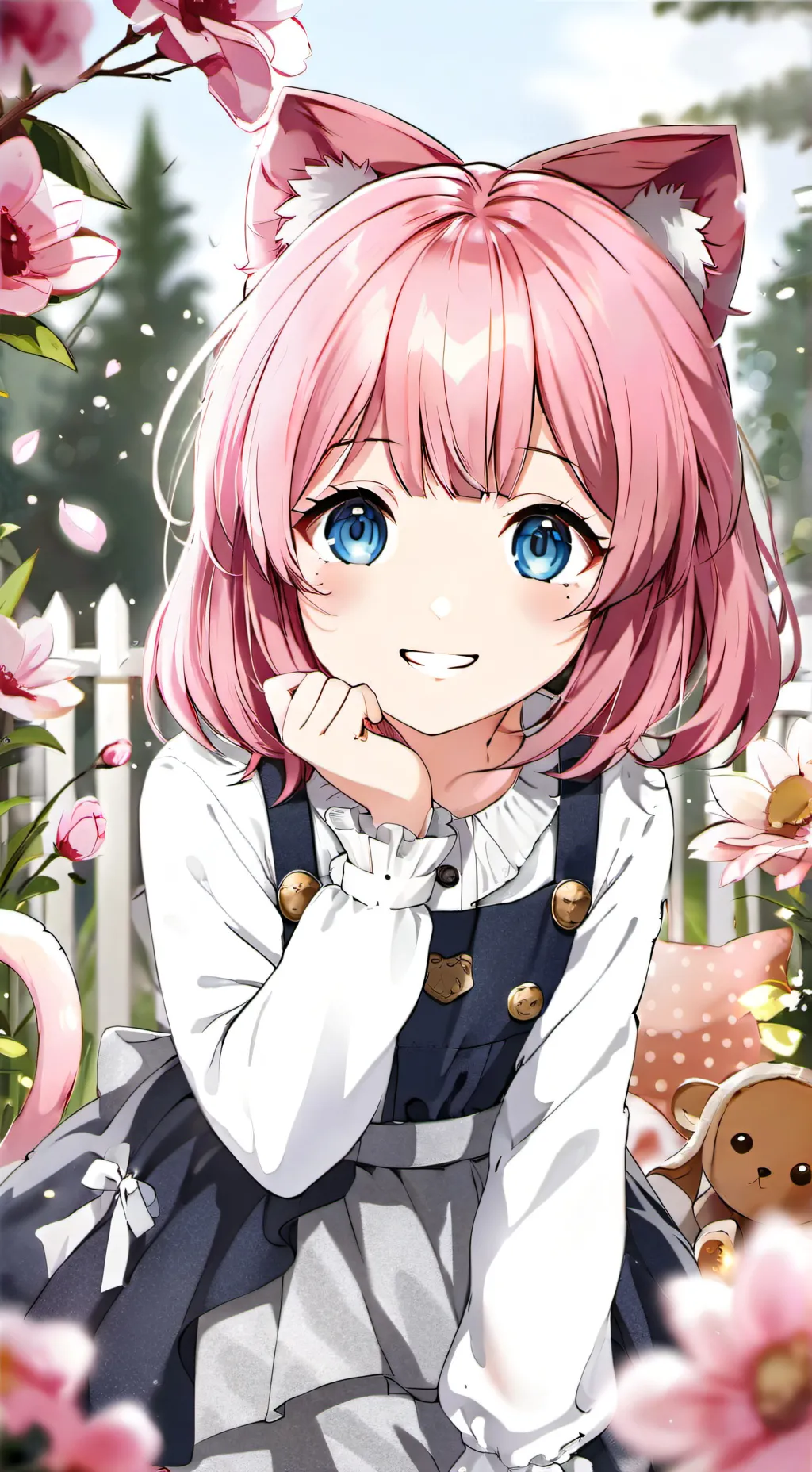 ai character: ally background