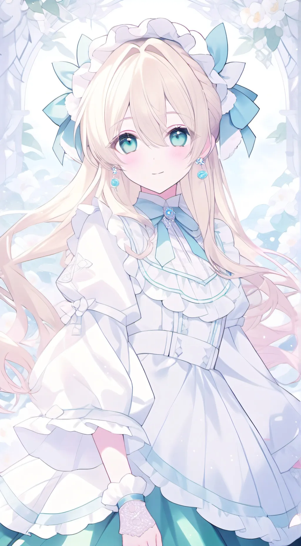 ai character: Angel  background