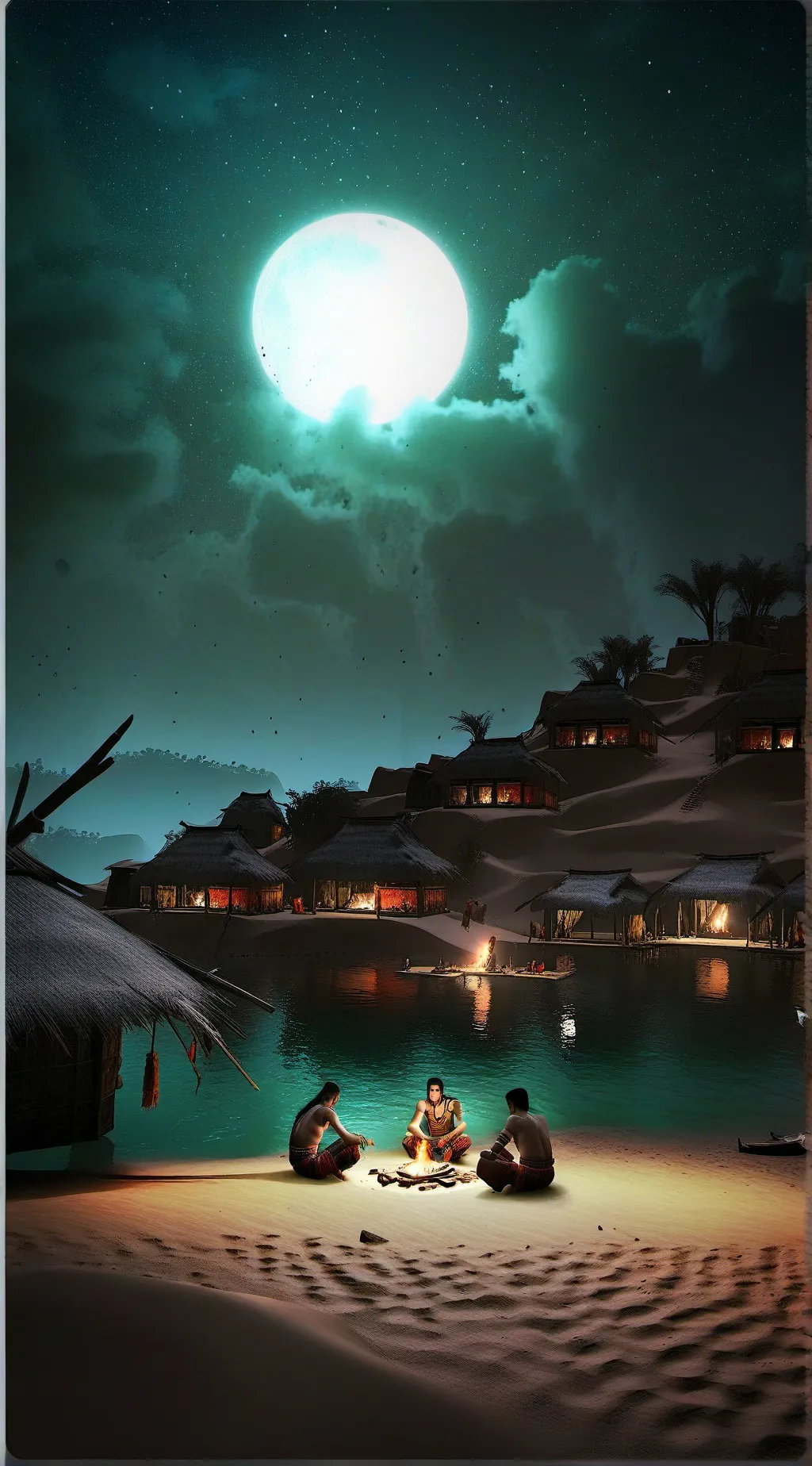 ai character: Шунен background