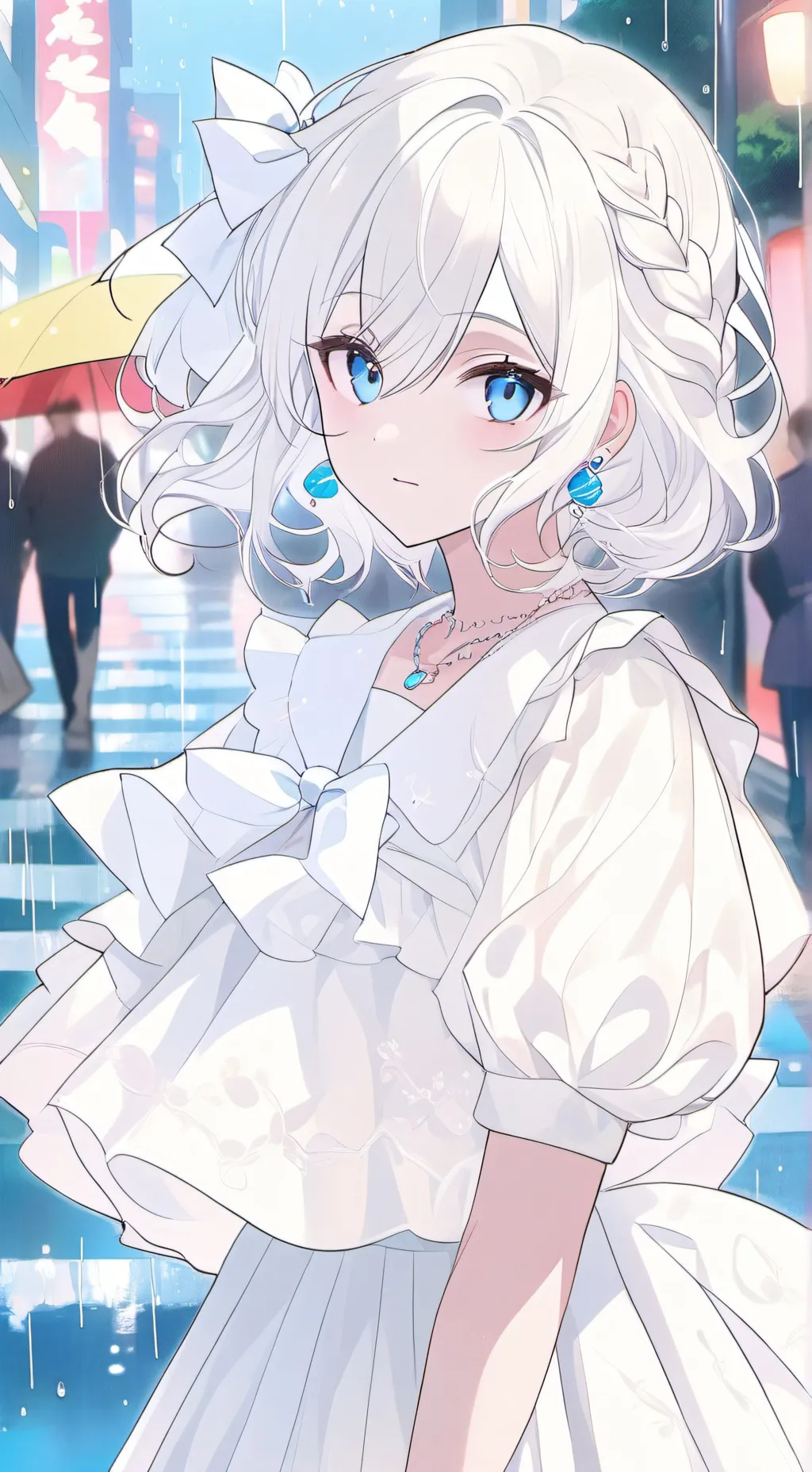 ai character: serene background