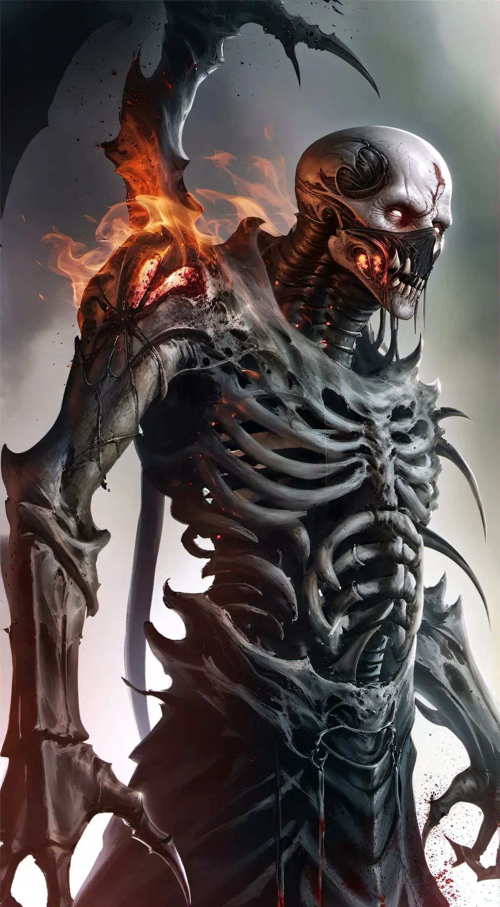 ai character: The Red Reaper background