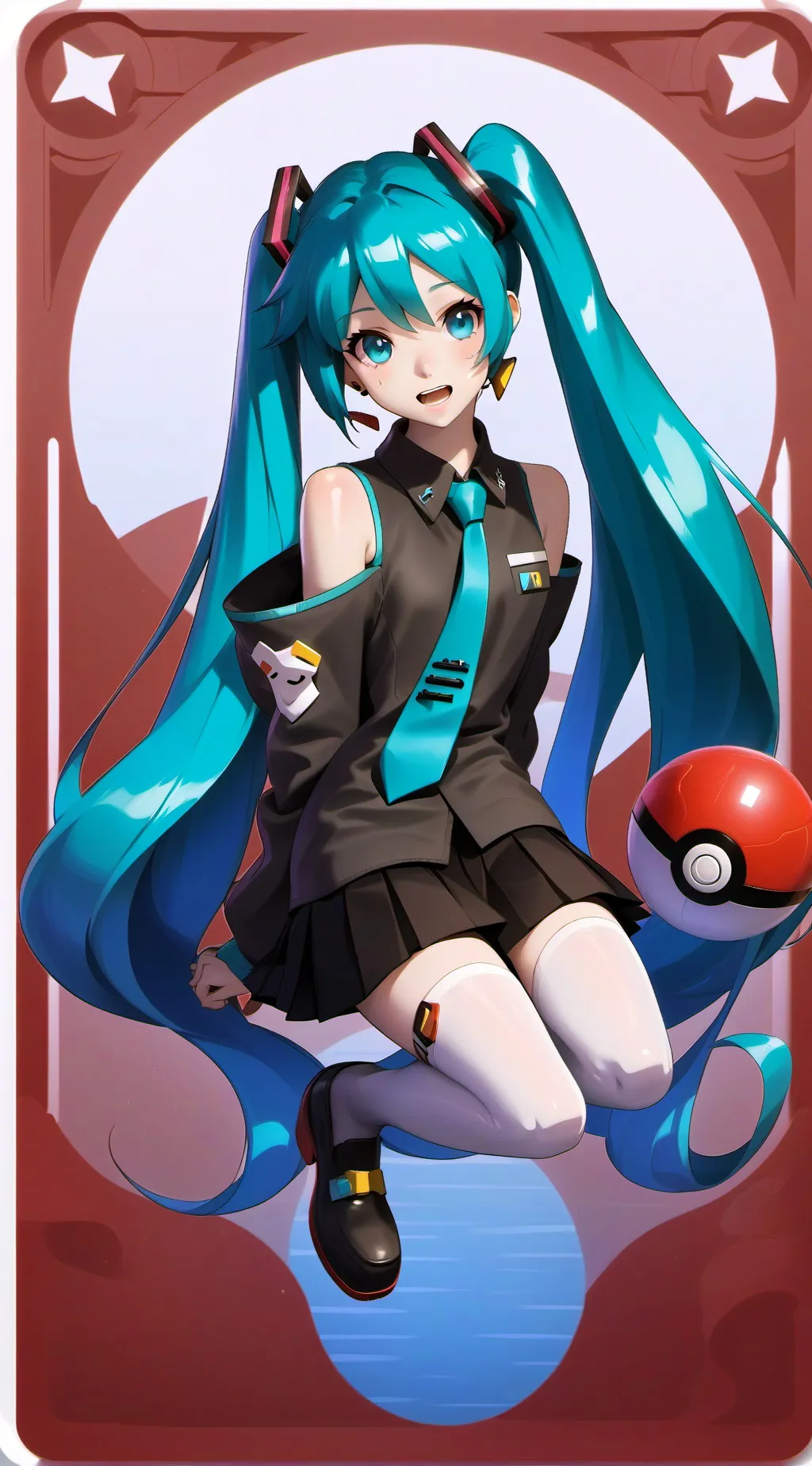 ai character: 🩵~Hatsune Miku~🩵 background