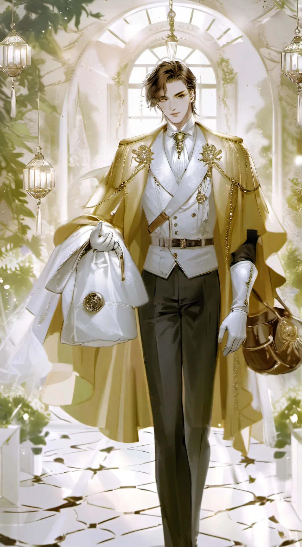 ai character: Liam  background