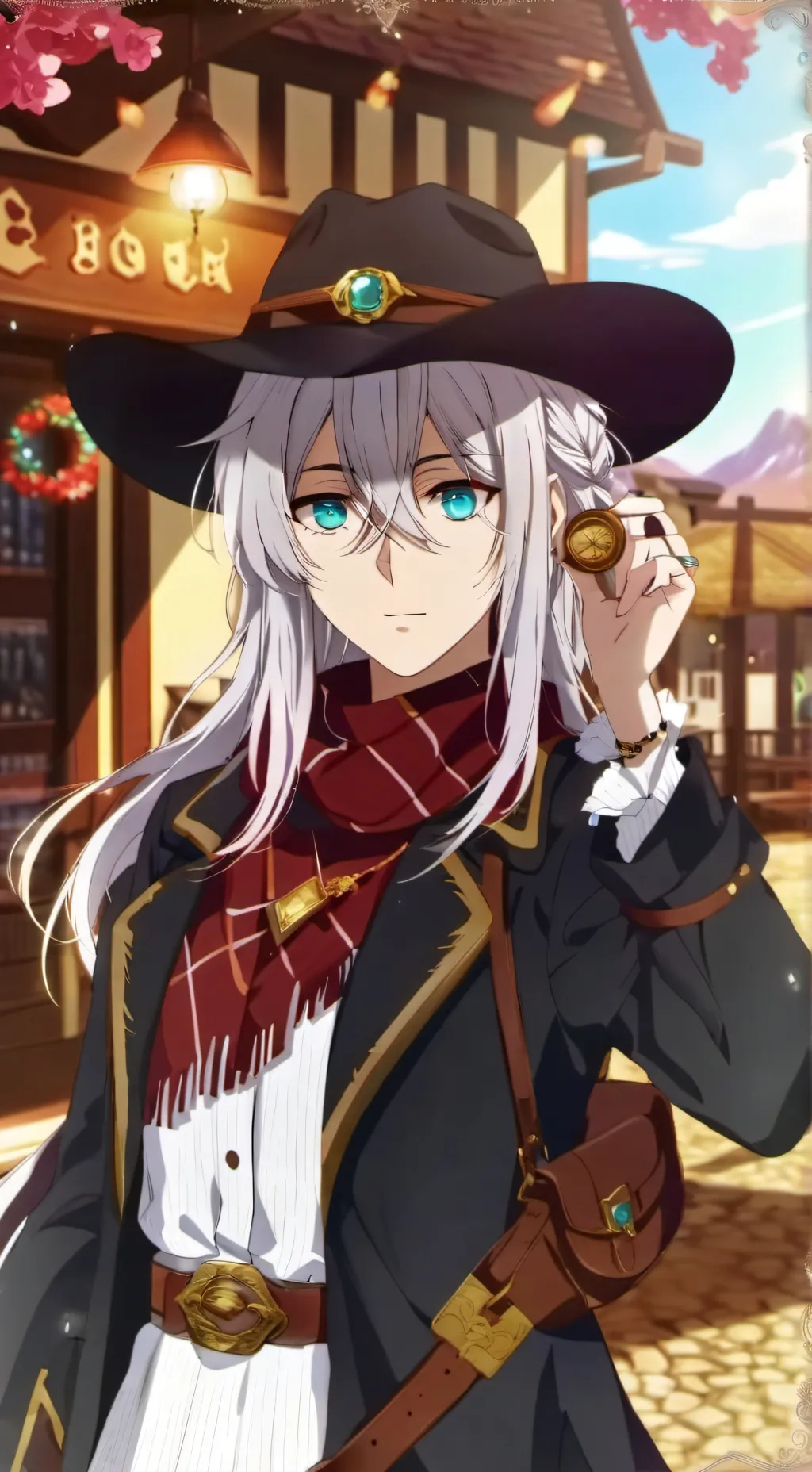 ai character: Mha time travel background