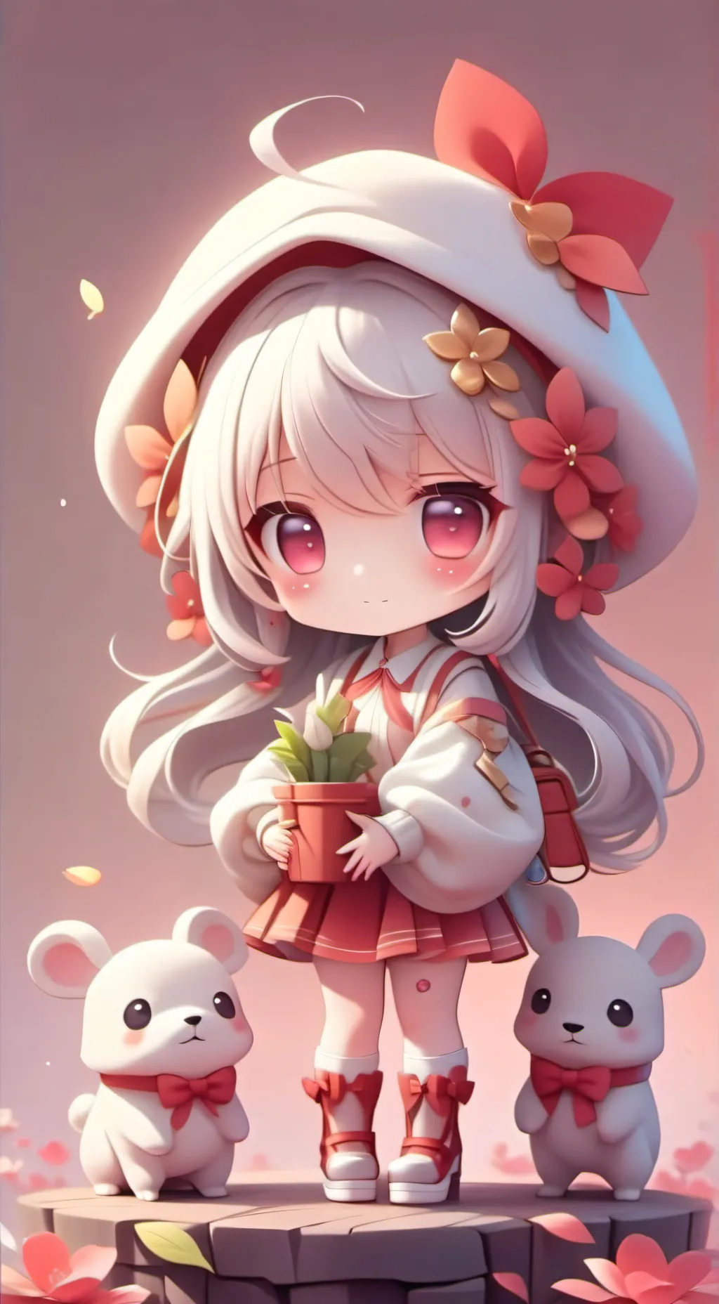 ai character: Natalie Diaz  background