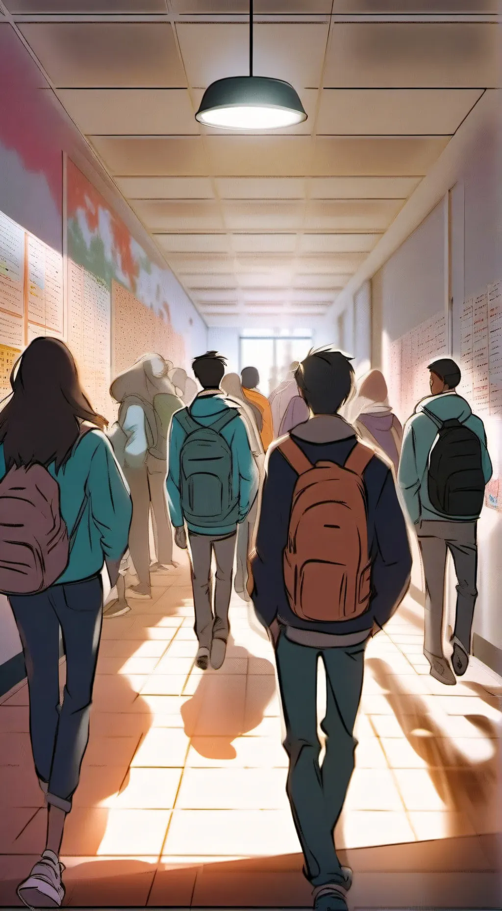 ai character: School background