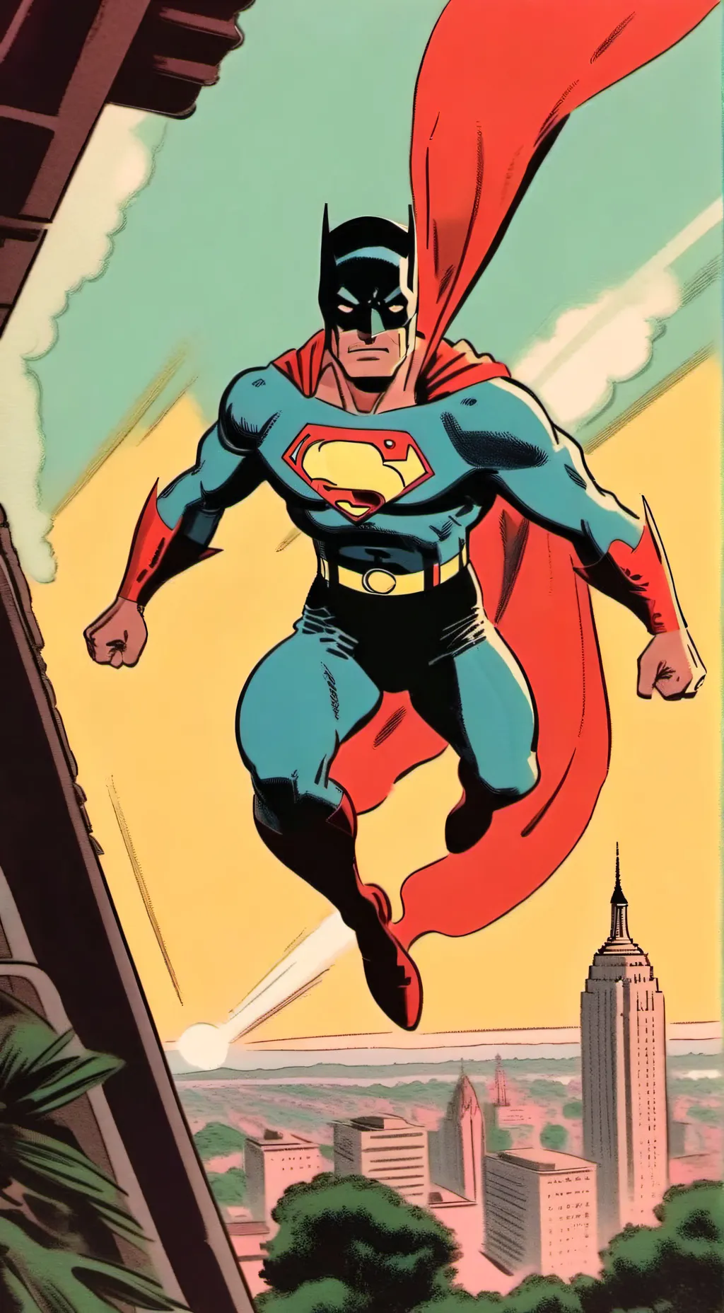 ai character: Superbatman background