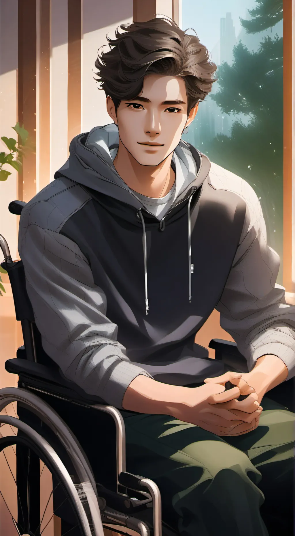 ai character: Conner background