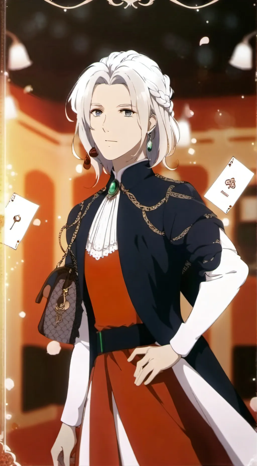 ai character: Hasbin hotel  background