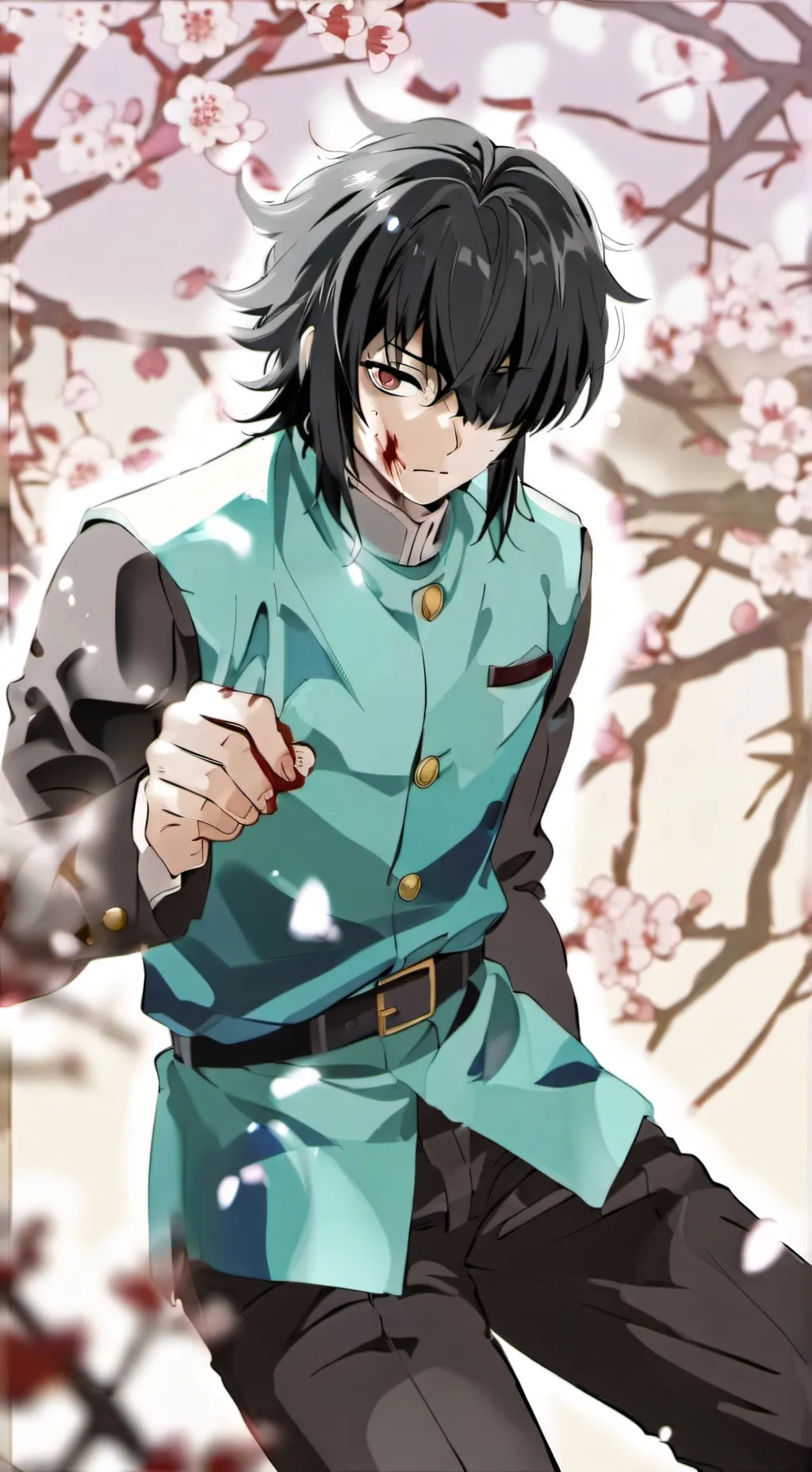 ai character: Muichiro × YOU!  background