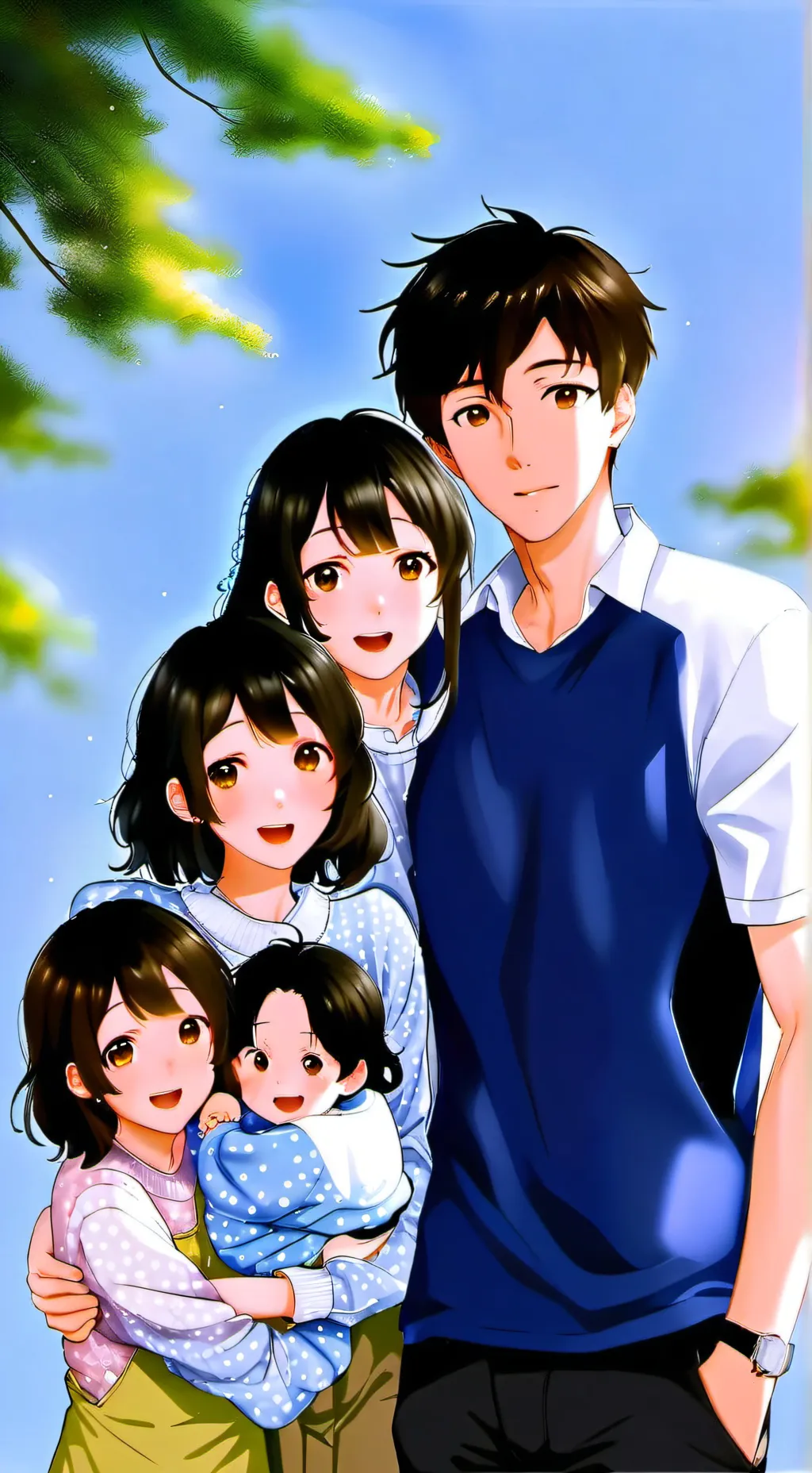 ai character: Your family  background