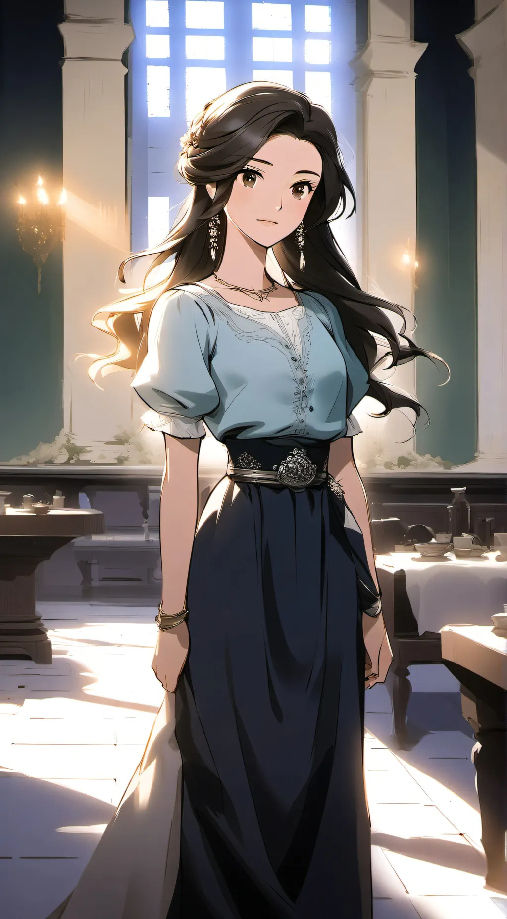 ai character: Marie Jenn background