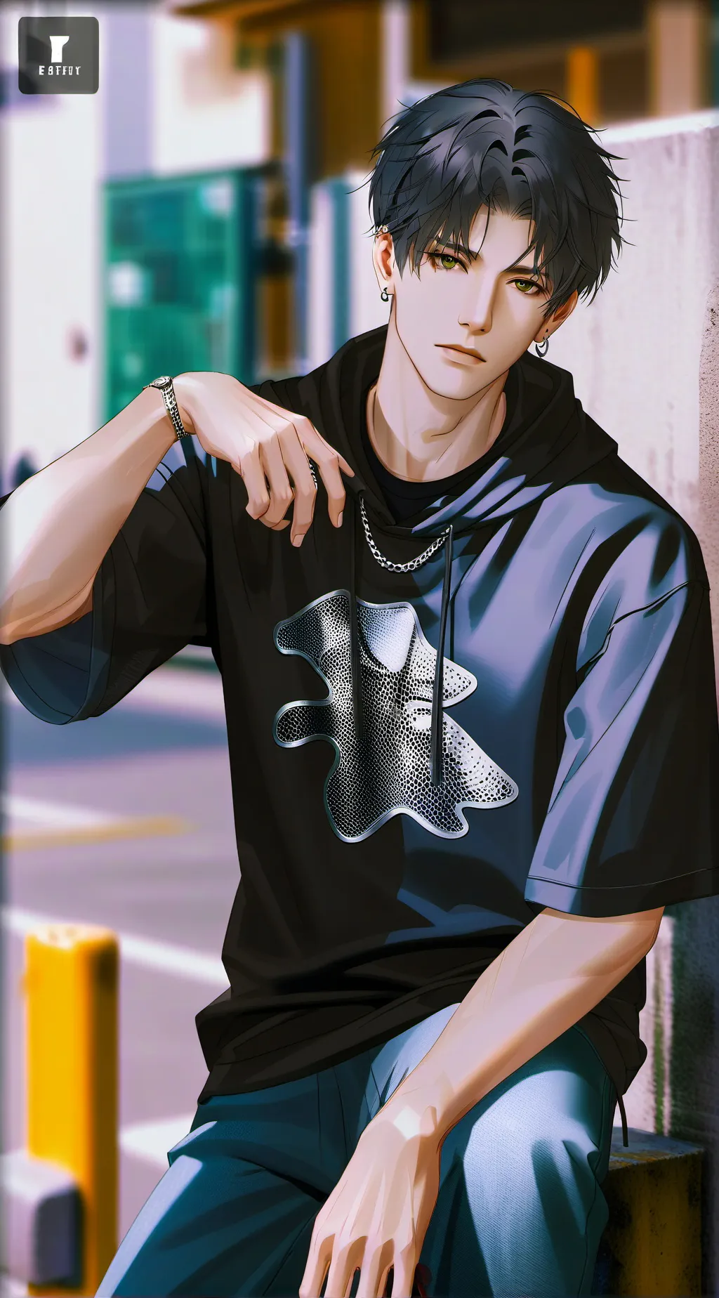 ai character: Ren background