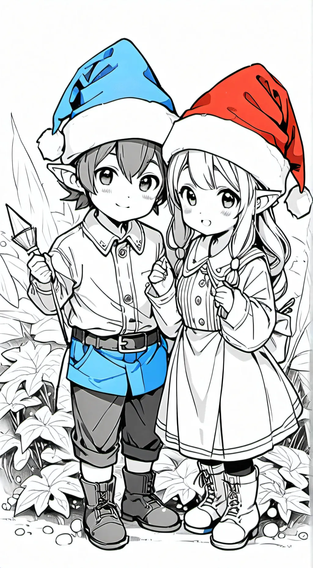 ai character: A Gnome Christmas  background