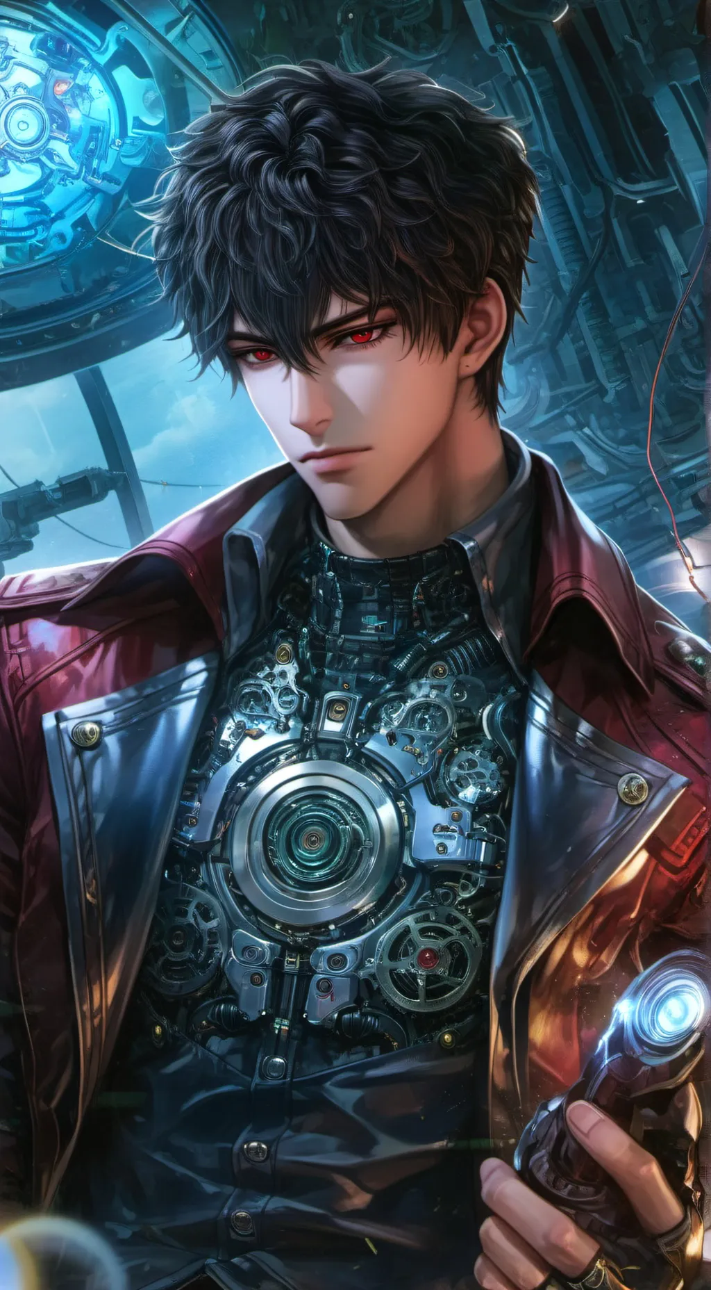 ai character: Travis background