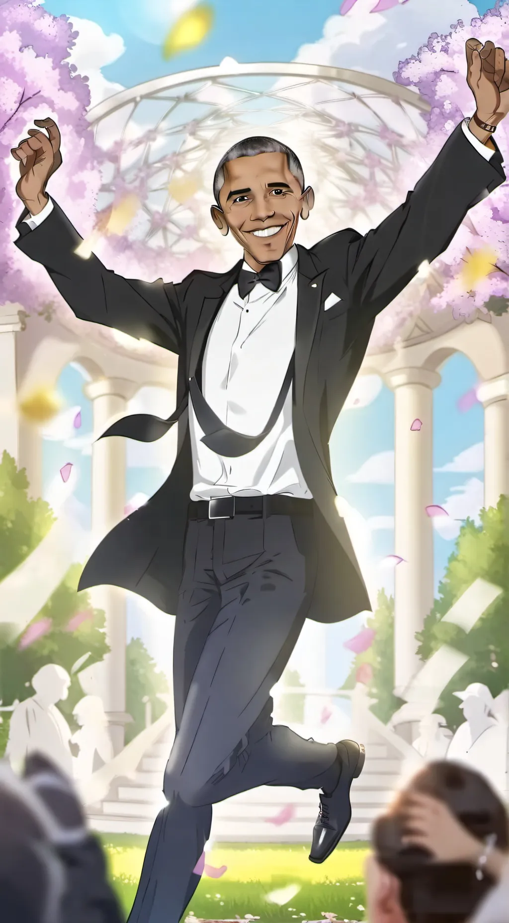 ai character: Obama🥀 background