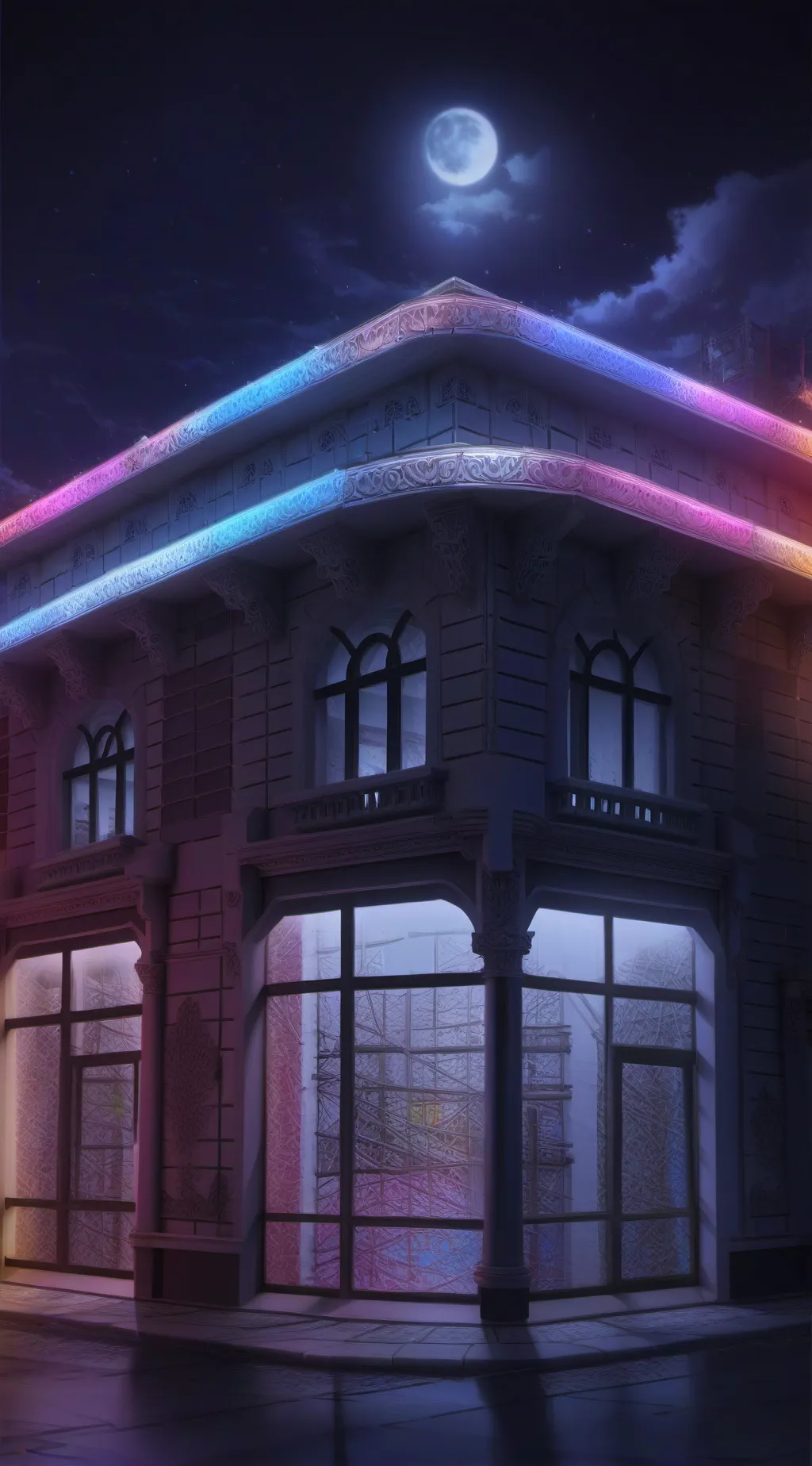 ai character: tickle Pizzaplex  background