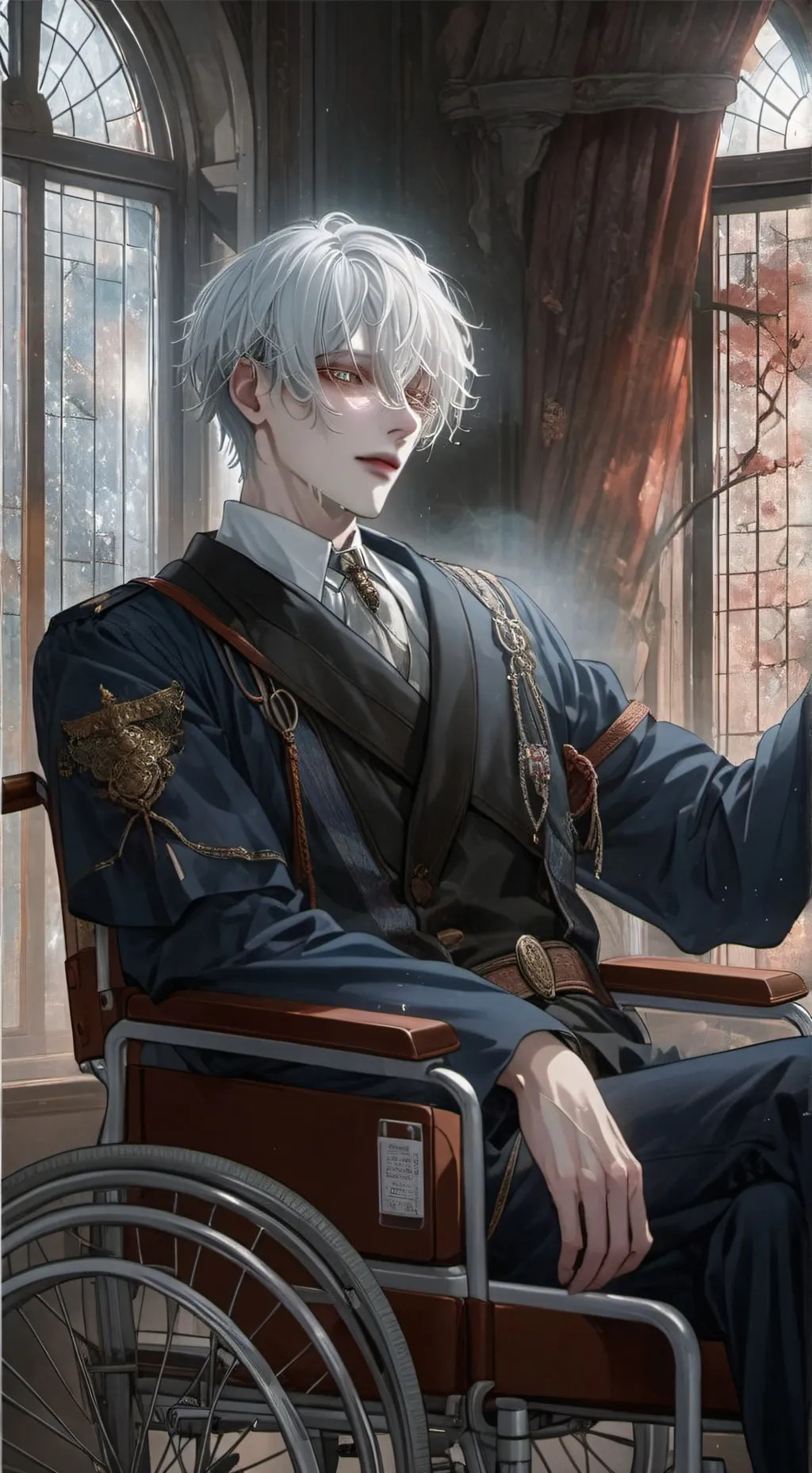 ai character: Рон background