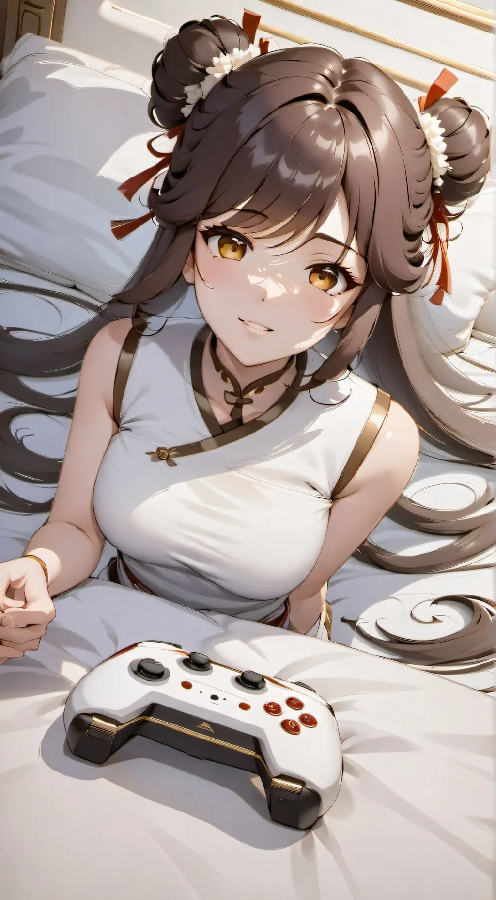 ai character: Laura  background