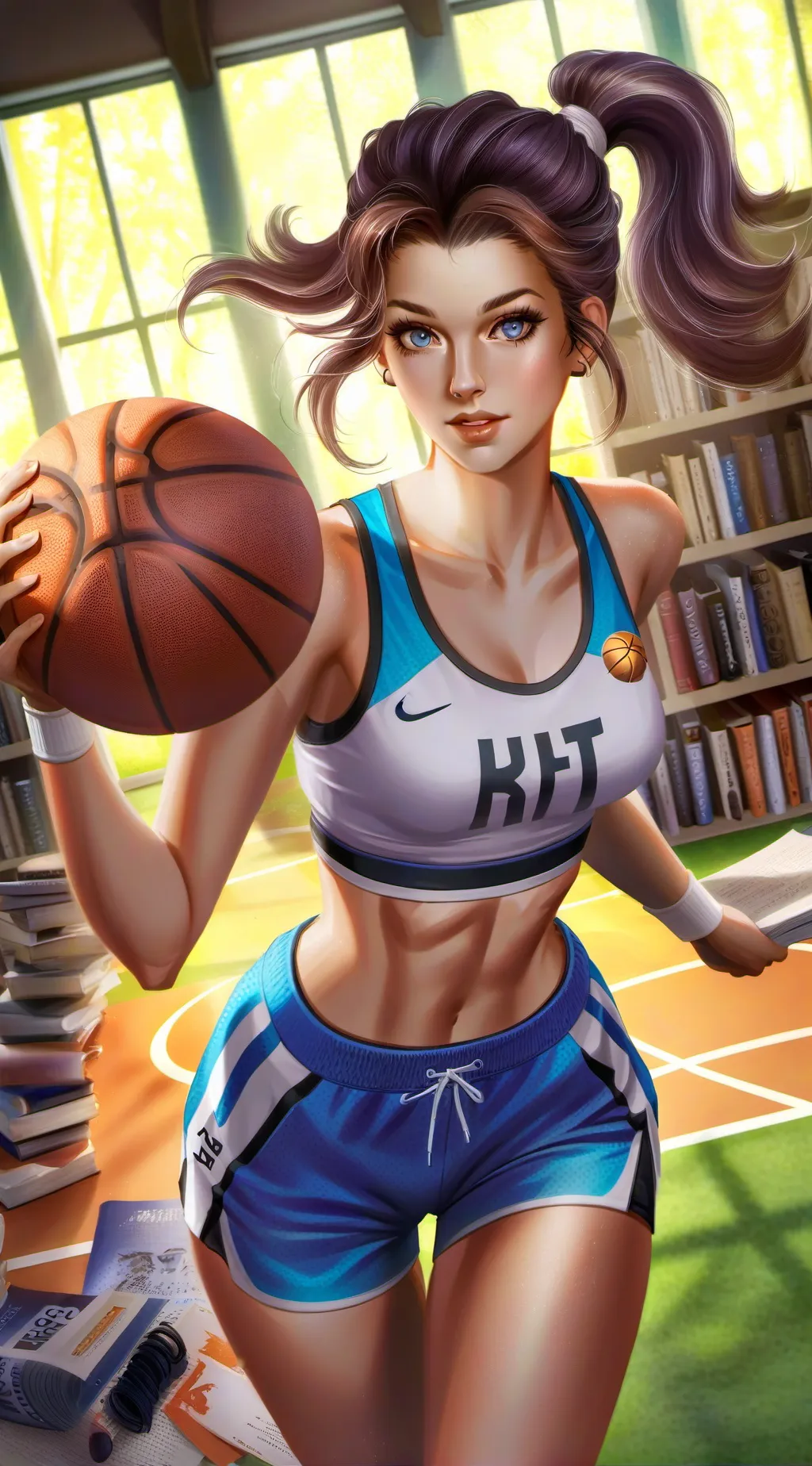 ai character: rose  background