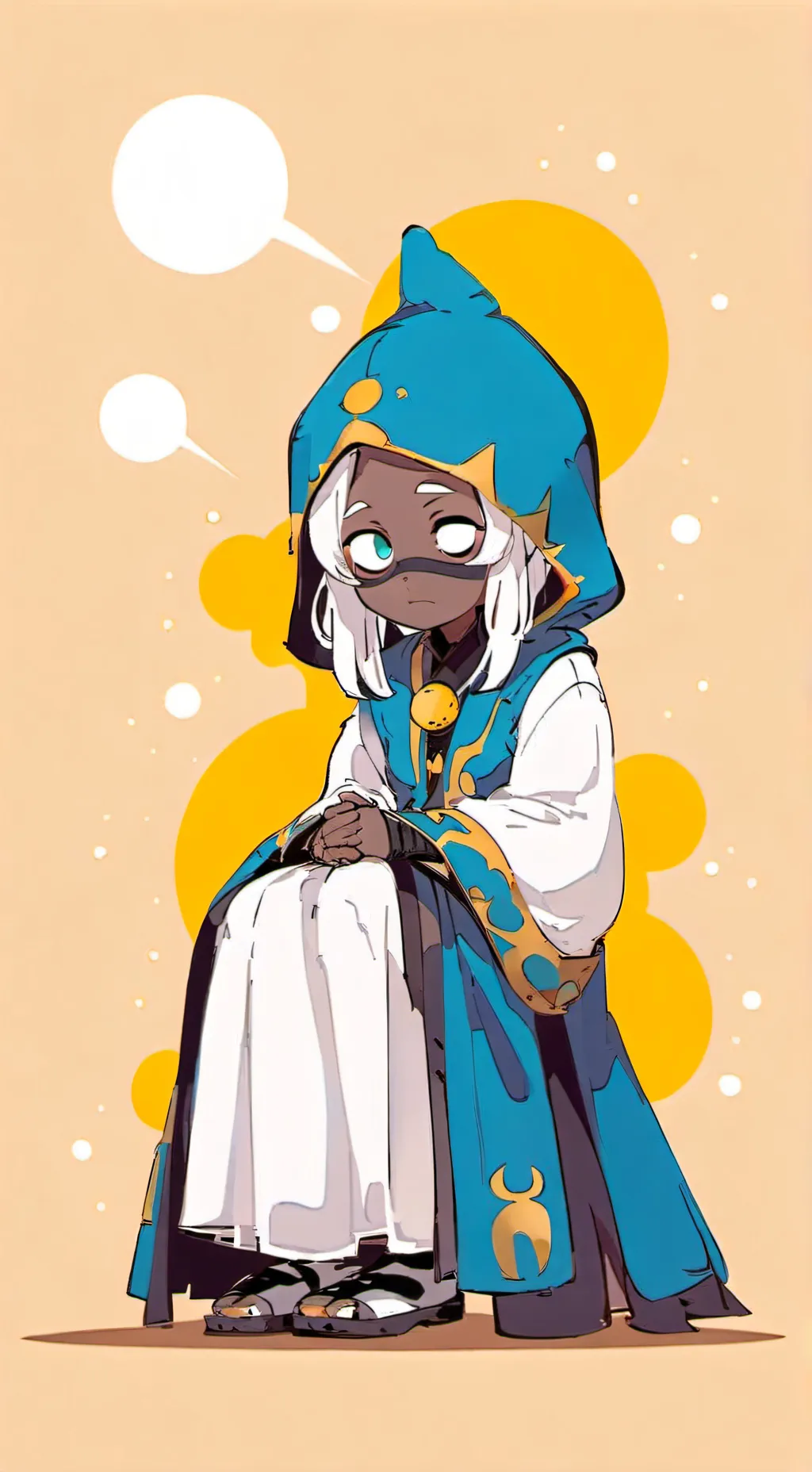 ai character: dw - MAID OUTFIT background