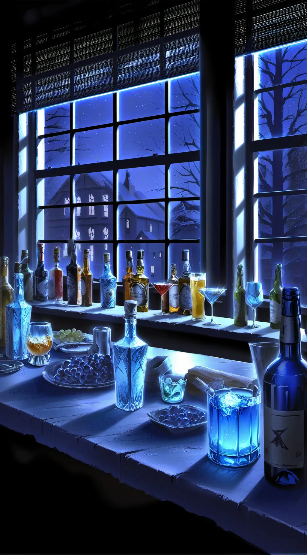 ai character: (forsa)celebration background