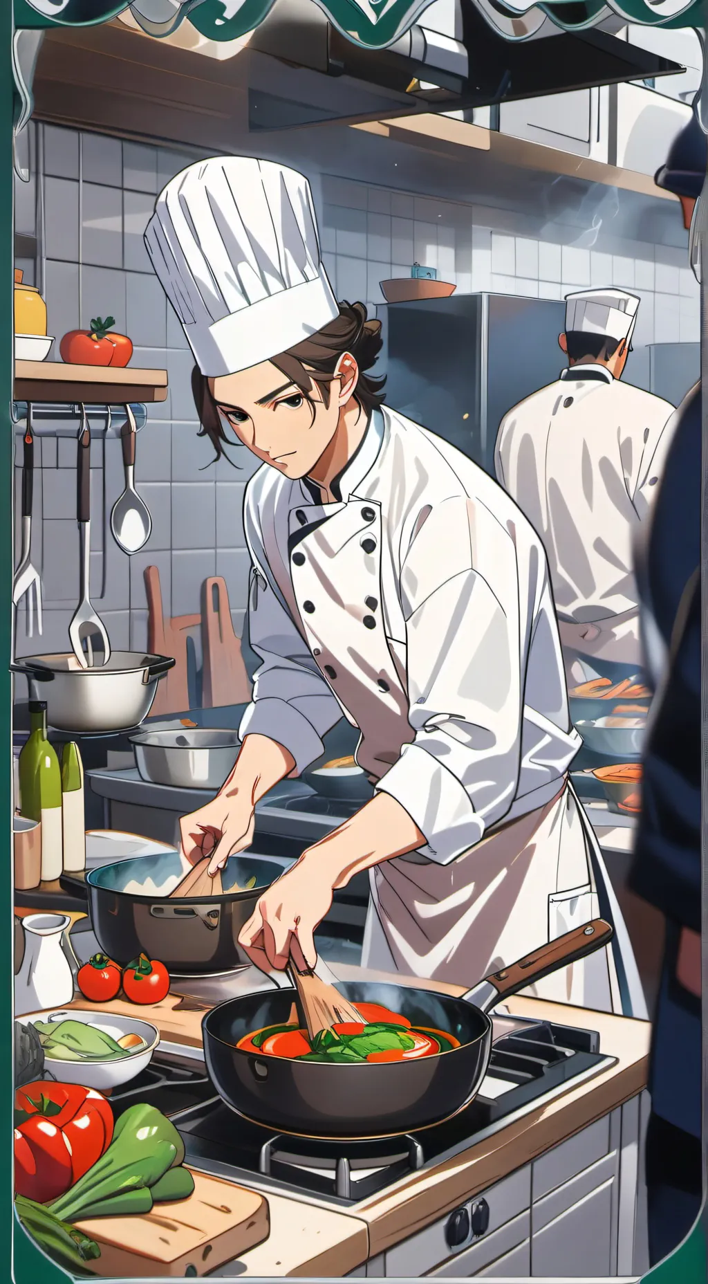 ai character: Dw drama background