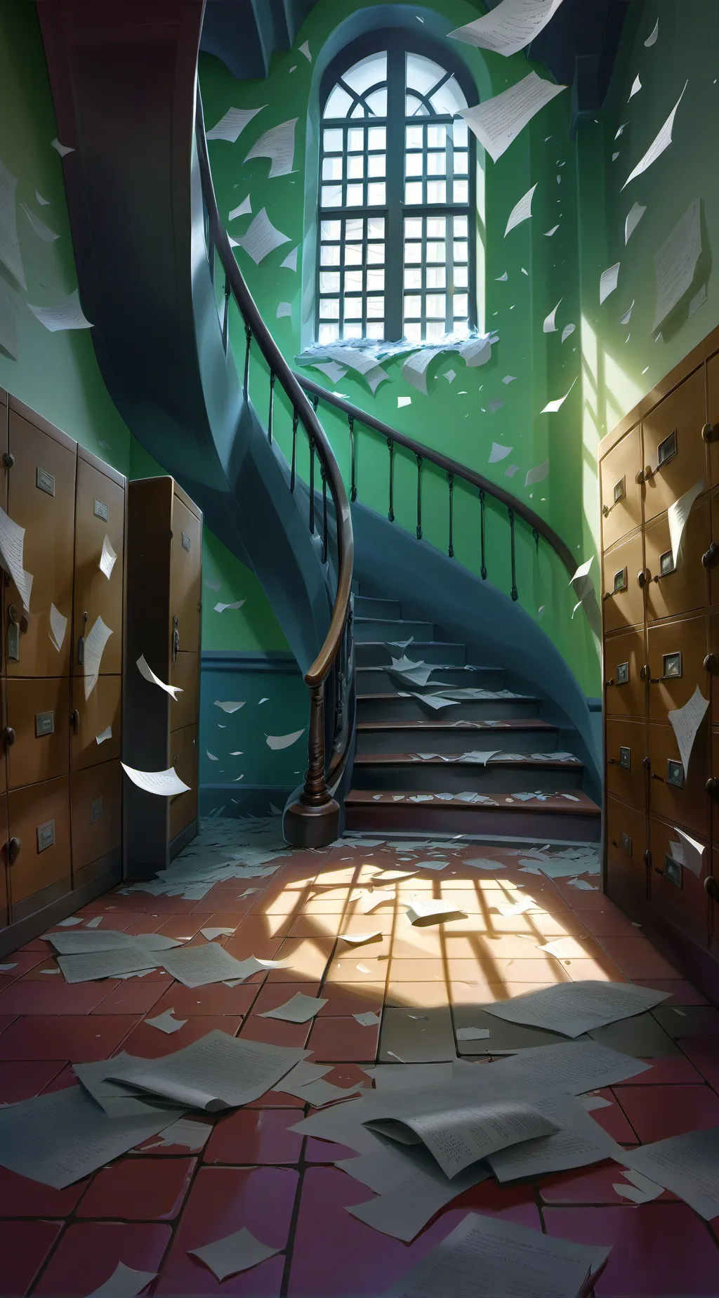 ai character: The Evil School background