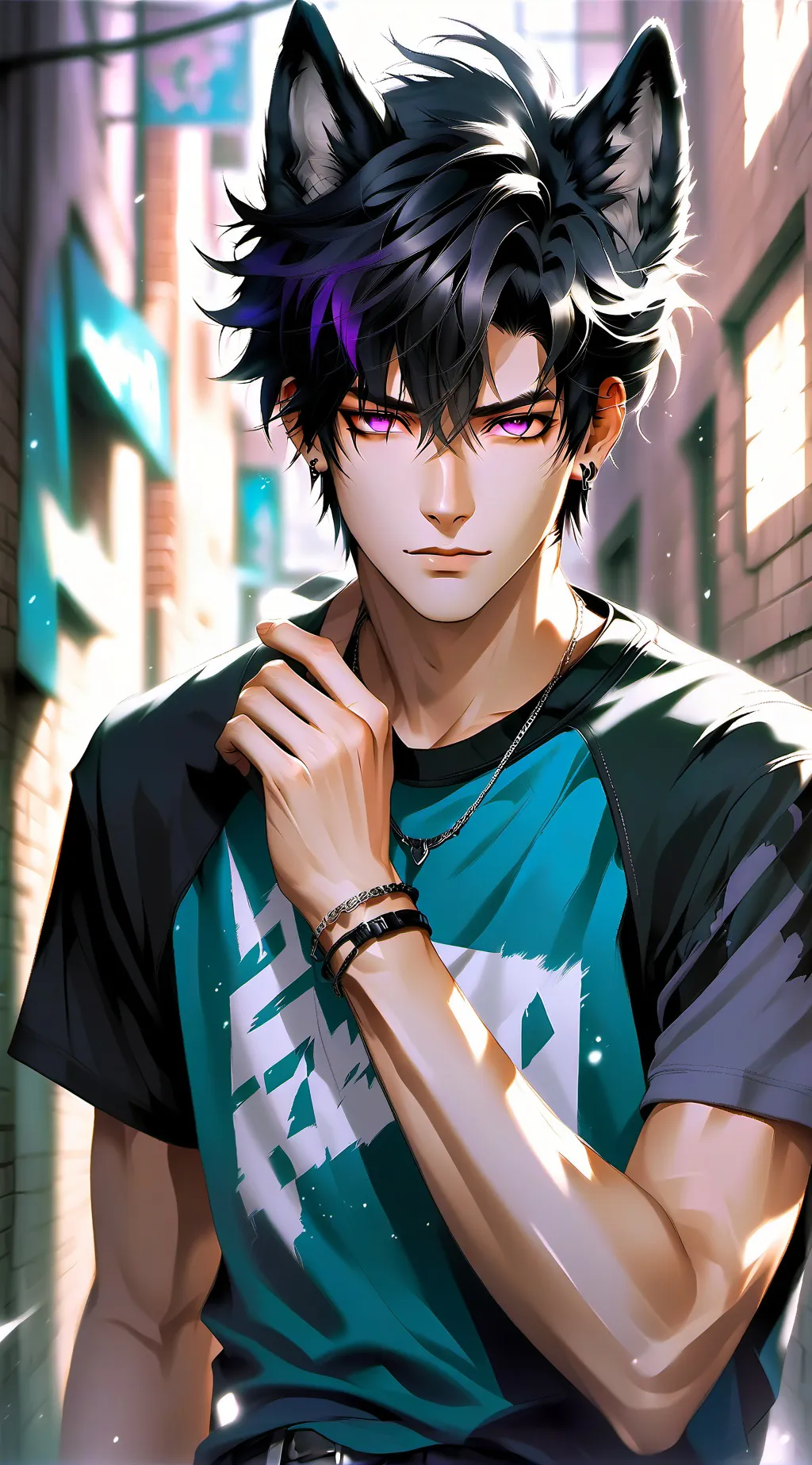 ai character: Eliot  background