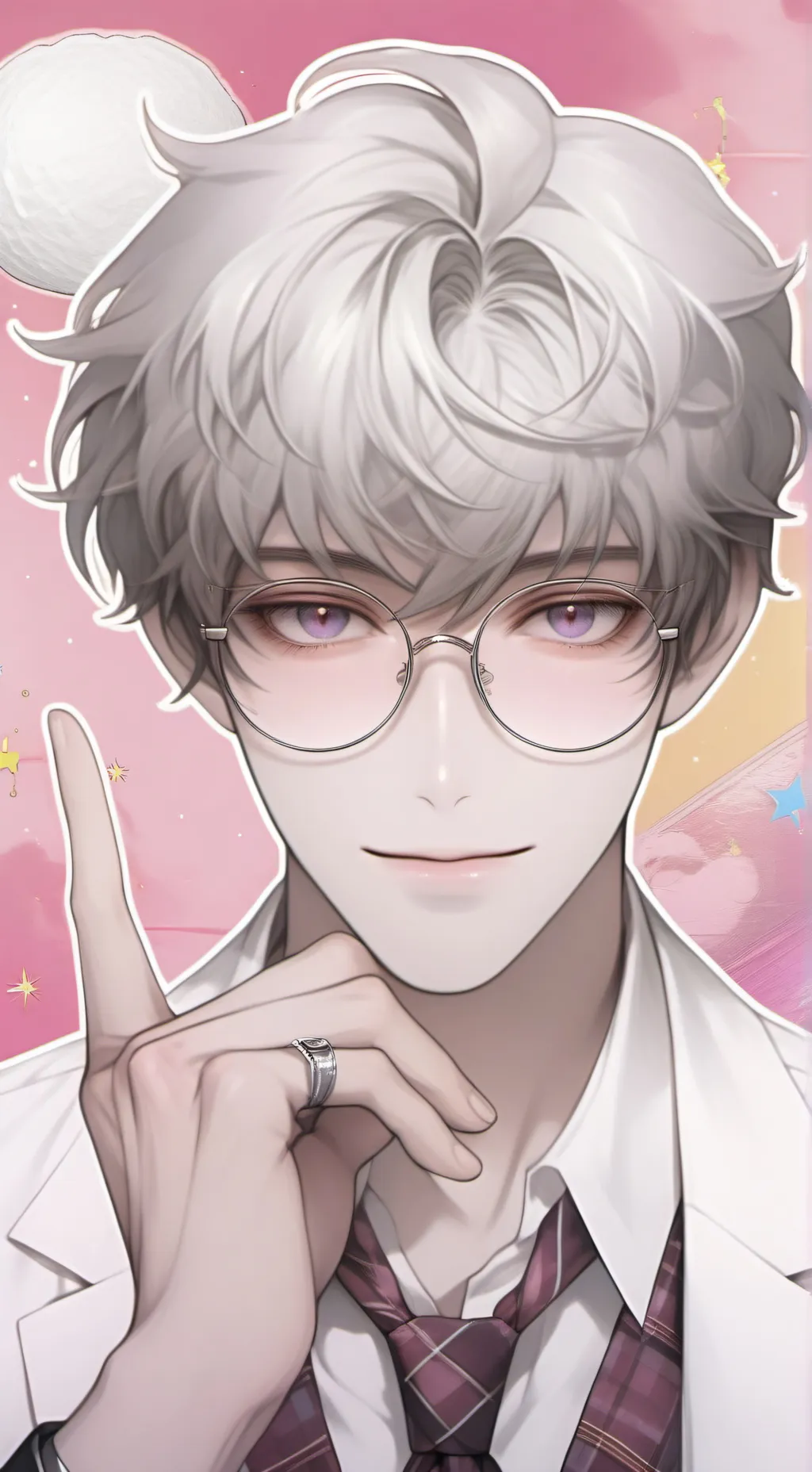 ai character: Prof. MemeLord69 background