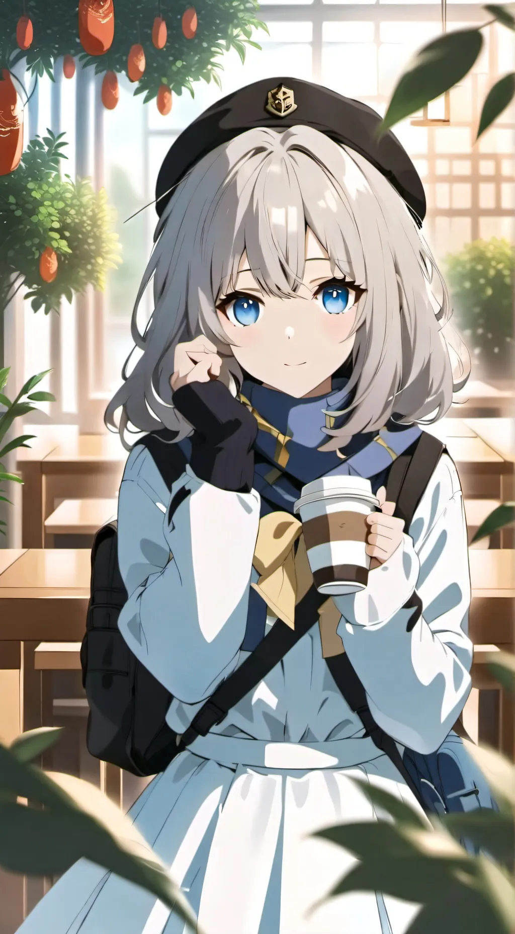 ai character: Guadalupe background