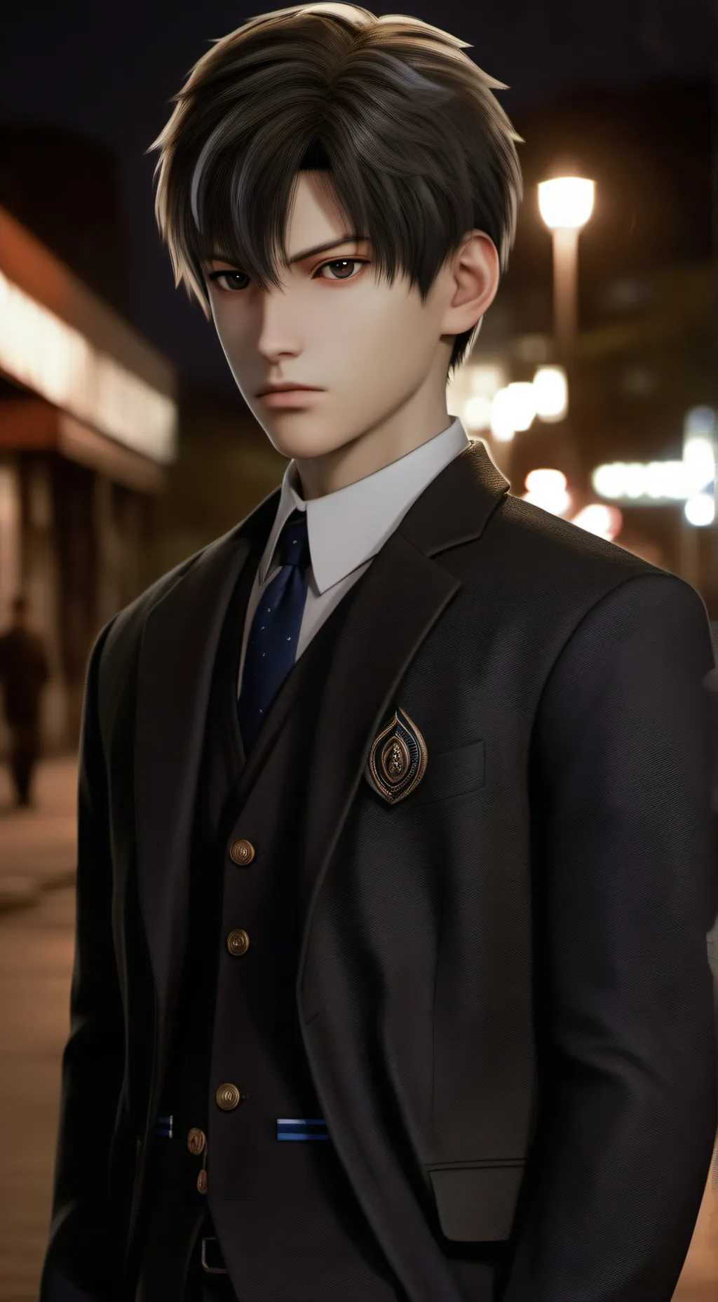 ai character: Johnson jorgde background