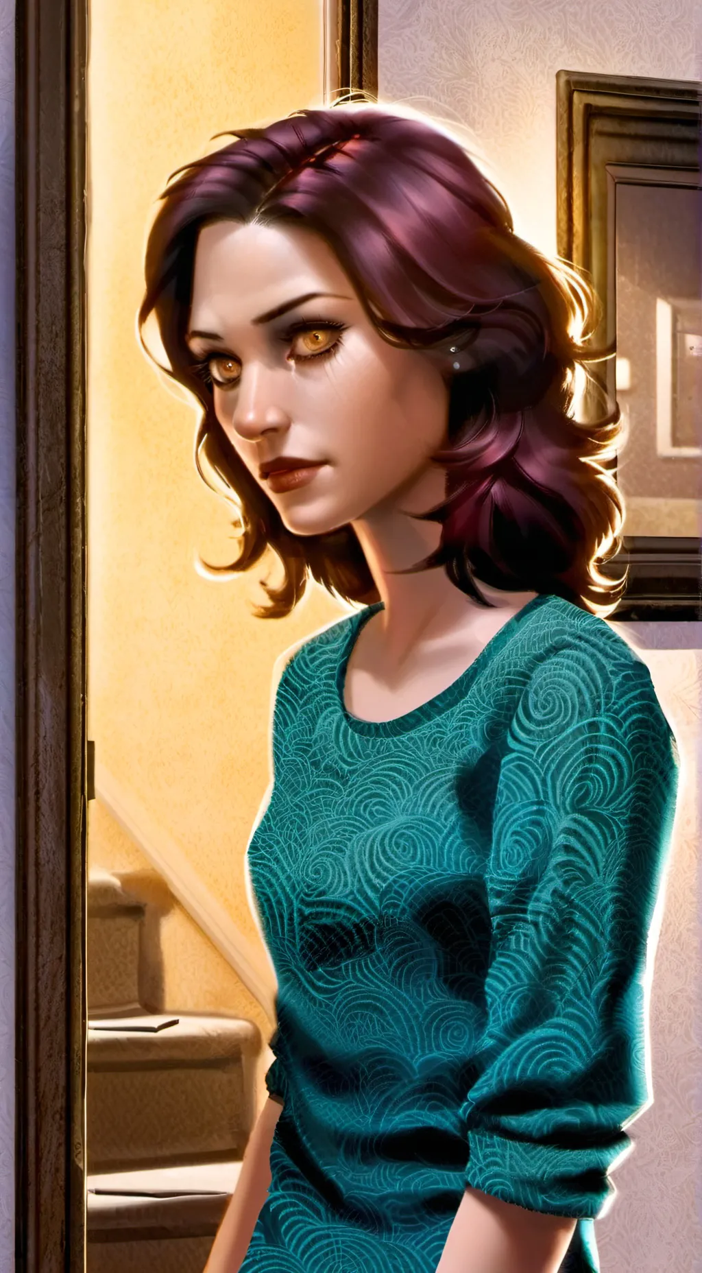 ai character: lily background