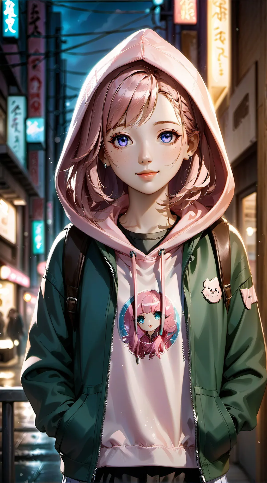 ai character: Avenger background